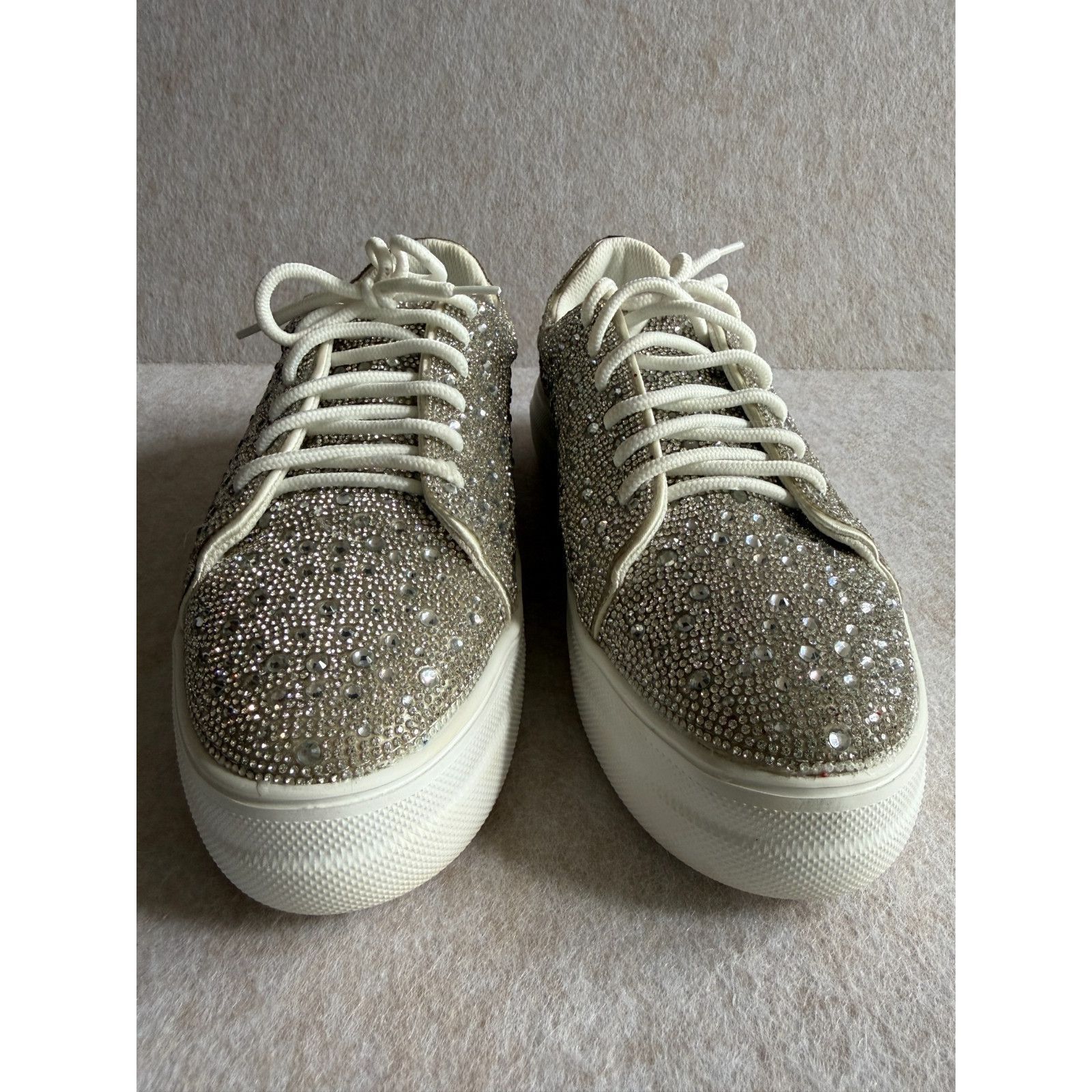 Other Hey Girl By Corkys Rhinestone Sneakers Womens Size 10 Bling Size US 10 / IT 40 - 2 Thumbnail