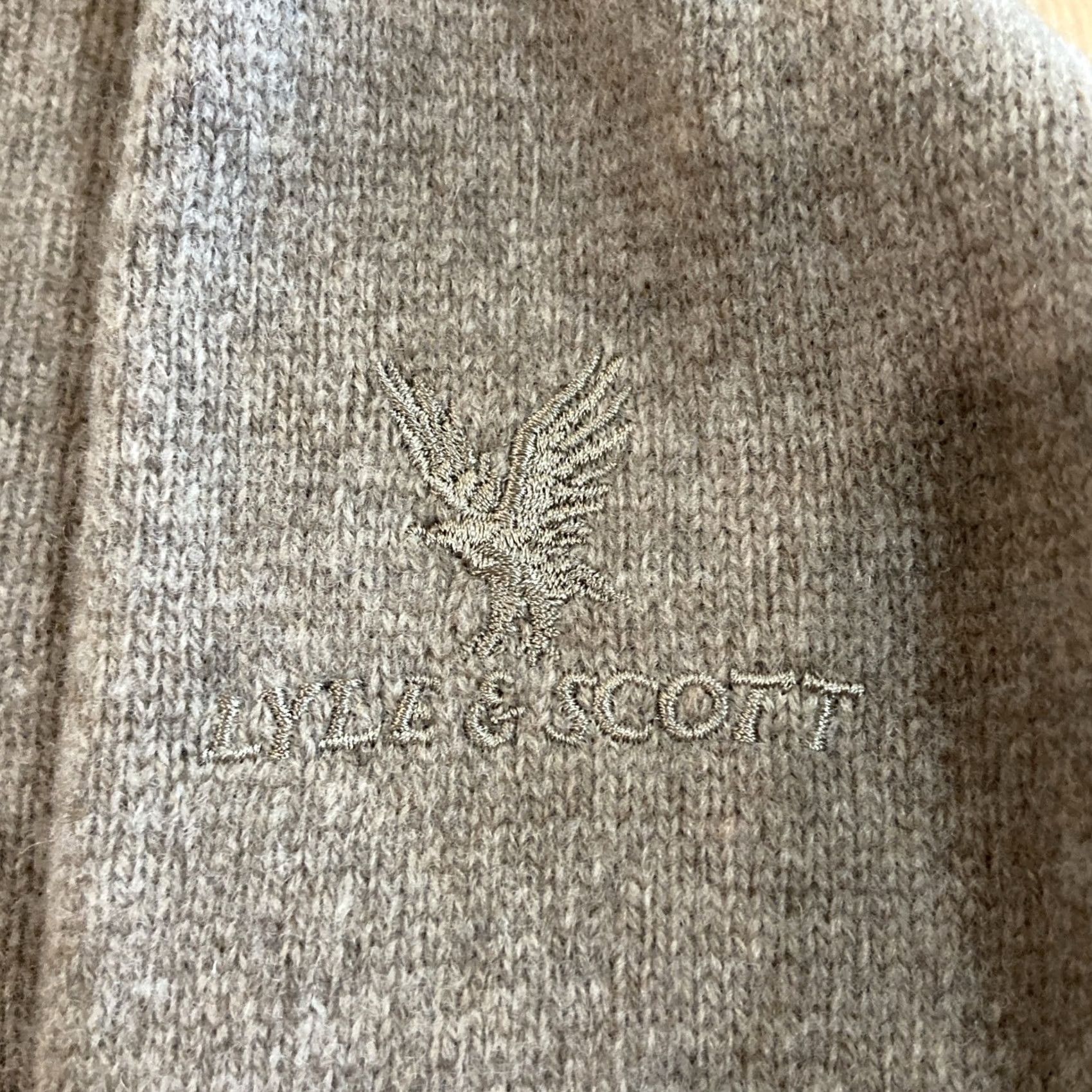 Lyle & Scott Lyle & Scott Wool Cashmere Blend Sweater Medium Brown geometric Crewneck Size US M / EU 48-50 / 2 - 6 Thumbnail