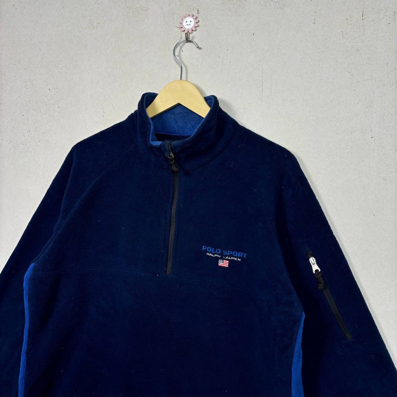 Polo Ralph Lauren VTG 90s Polo Sport Ralph Lauren Polartex Fleece Half Zip M Size US M / EU 48-50 / 2 - 3 Thumbnail