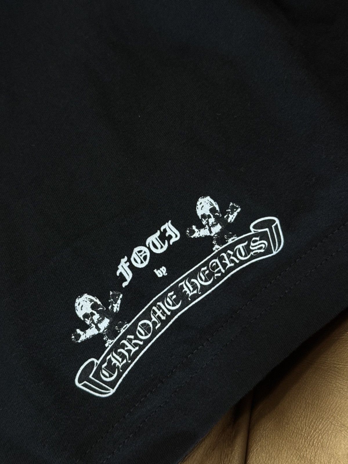 Chrome Hearts Chrome Hearts Short Sleeve T-shirt FOTI Black New Size US XXL / EU 58 / 5 - 3 Thumbnail