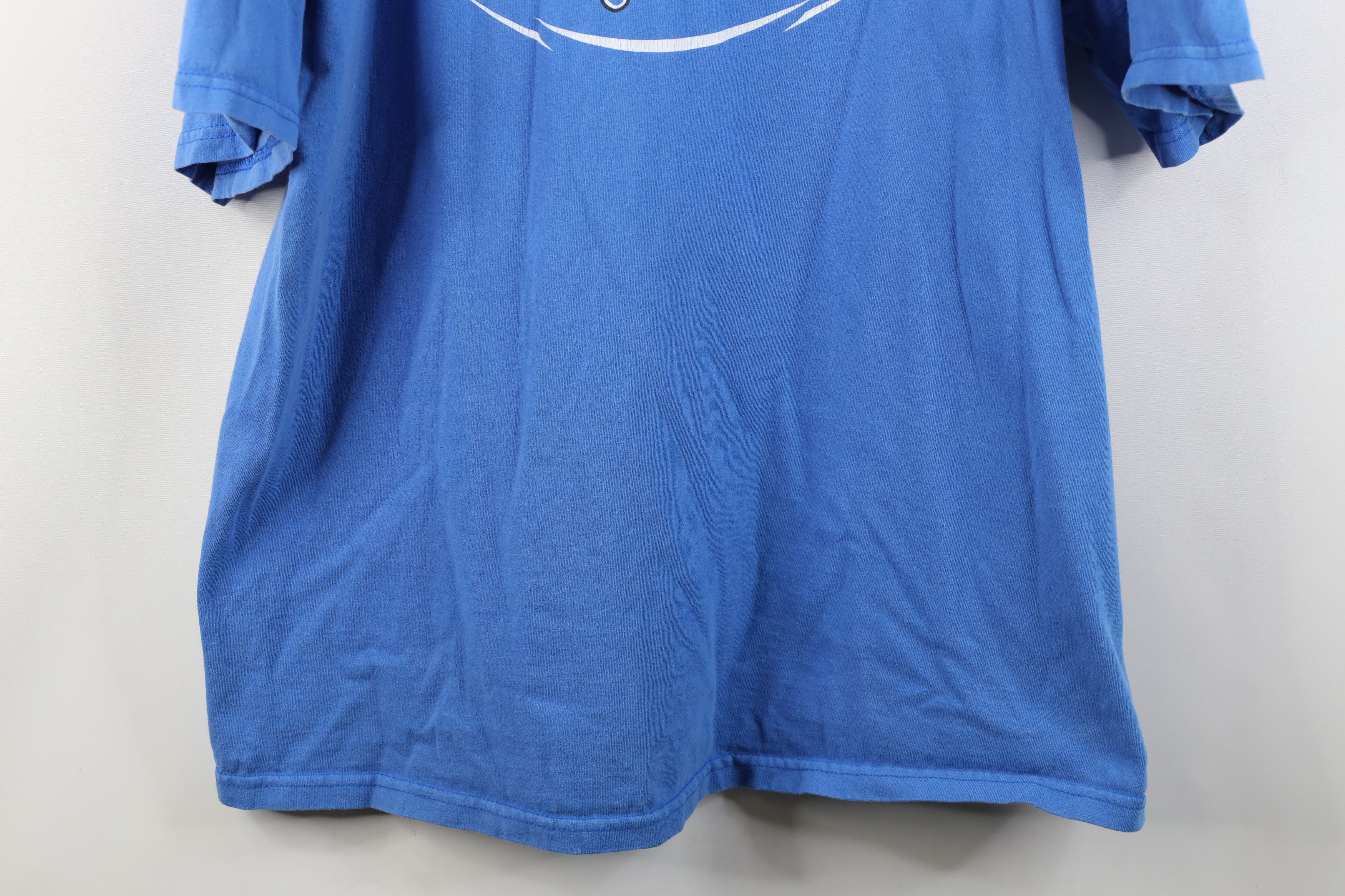 Vintage Vintage Y2K 2005 NFL Lions Football T-Shirt Blue Cotton Size US XXL / EU 58 / 5 - 3 Thumbnail