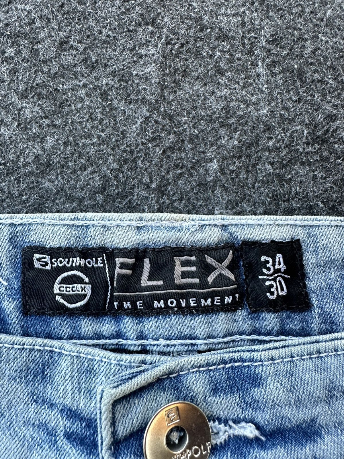Southpole Flex Acid Washed Slim Denim D289
