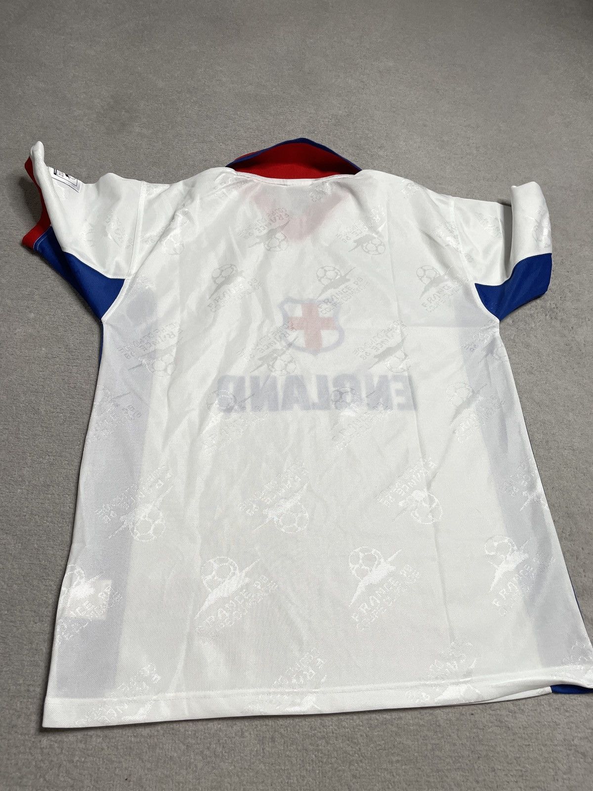 Vintage Vintage White Jersey England 1998 World Cup Size US L / EU 52-54 / 3 - 9 Thumbnail
