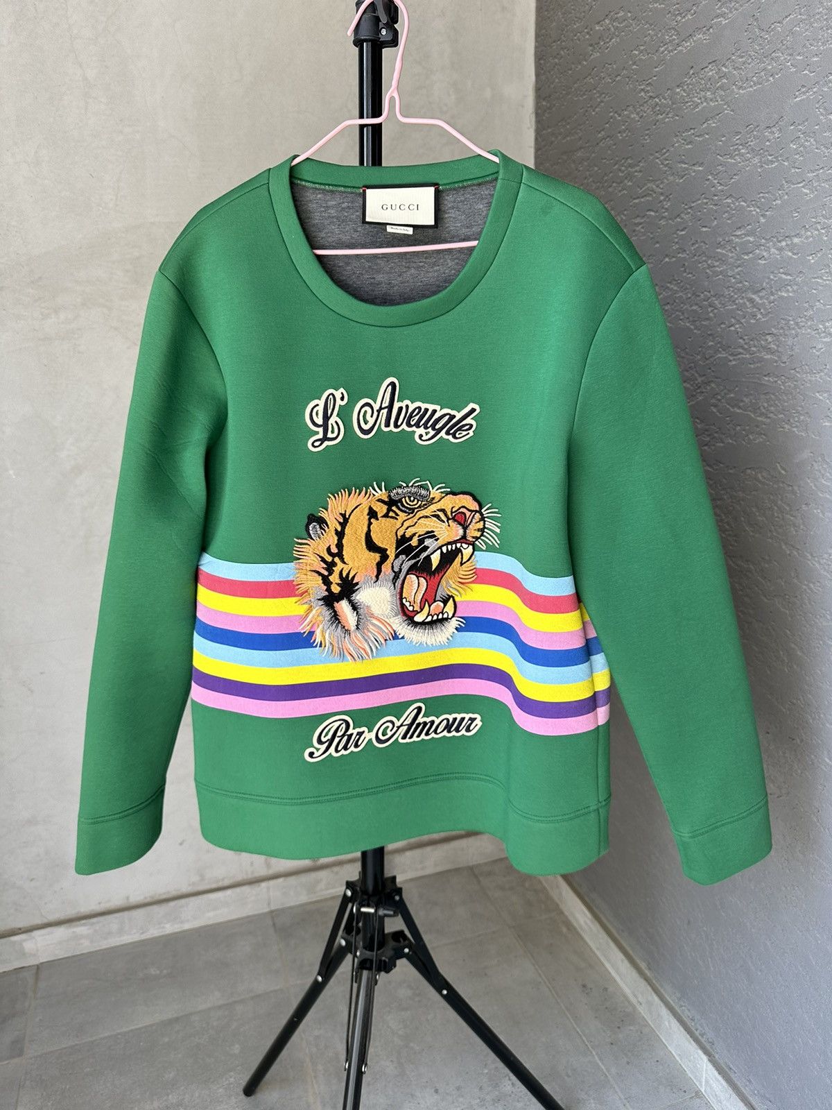 Gucci Gucci Sweatshirt Por Amour Tiger Size US M / EU 48-50 / 2 - 1 Thumbnail