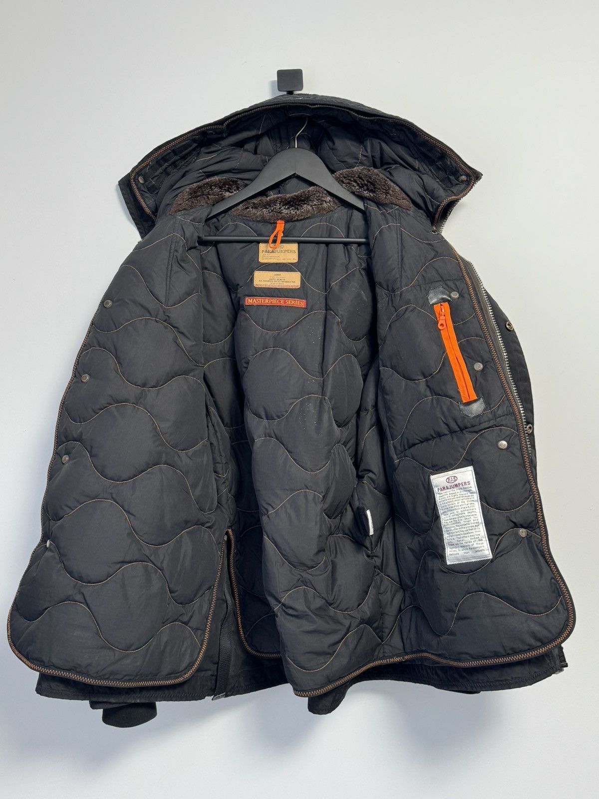 Parajumpers Mens Parajumpers Right Hand Short Jacket Black Size US L / EU 52-54 / 3 - 18 Thumbnail