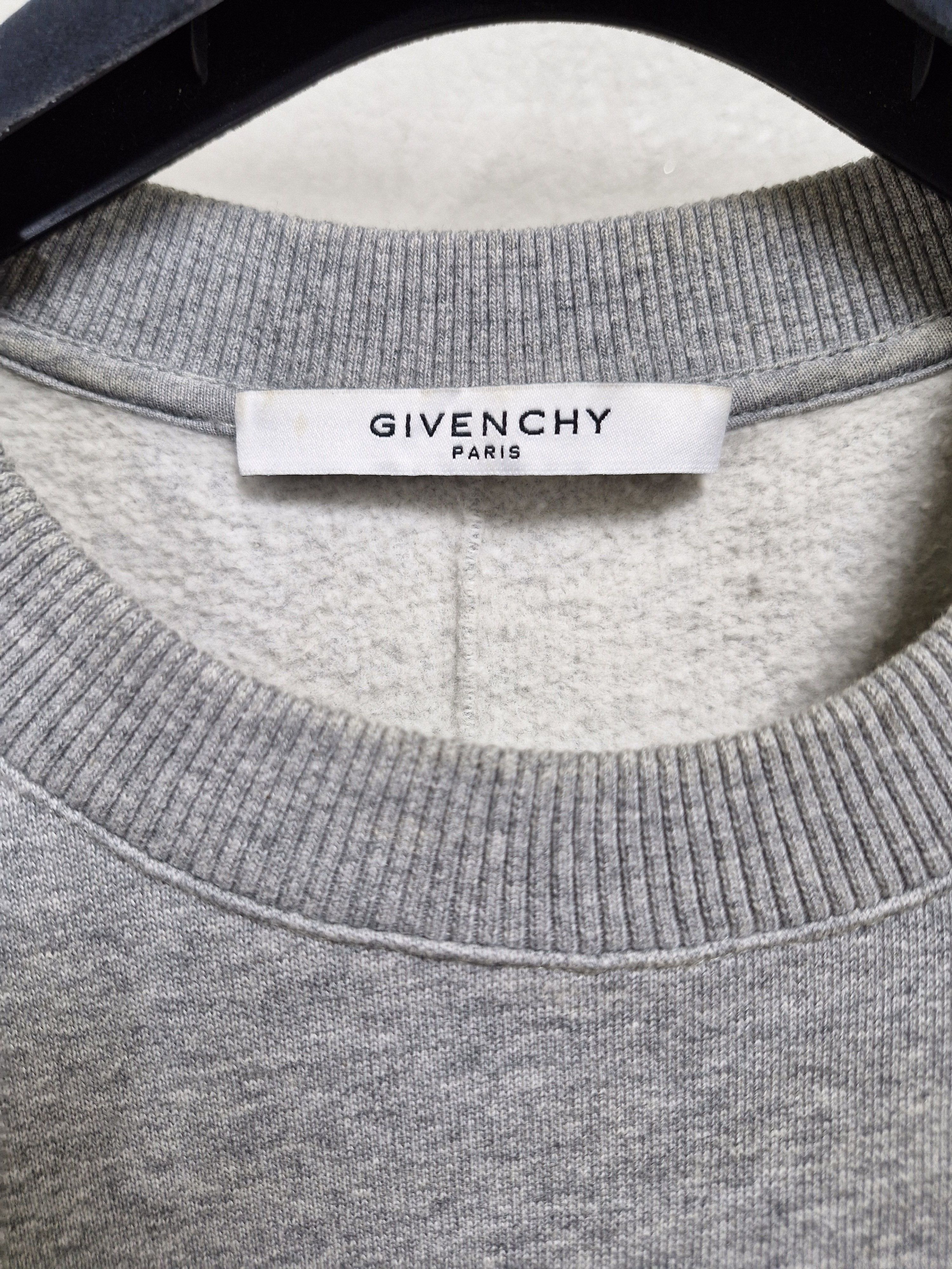 Givenchy GIVENCHY SS16 Rottweiler Gray Sweatshirt Size US S / EU 44-46 / 1 - 4 Thumbnail