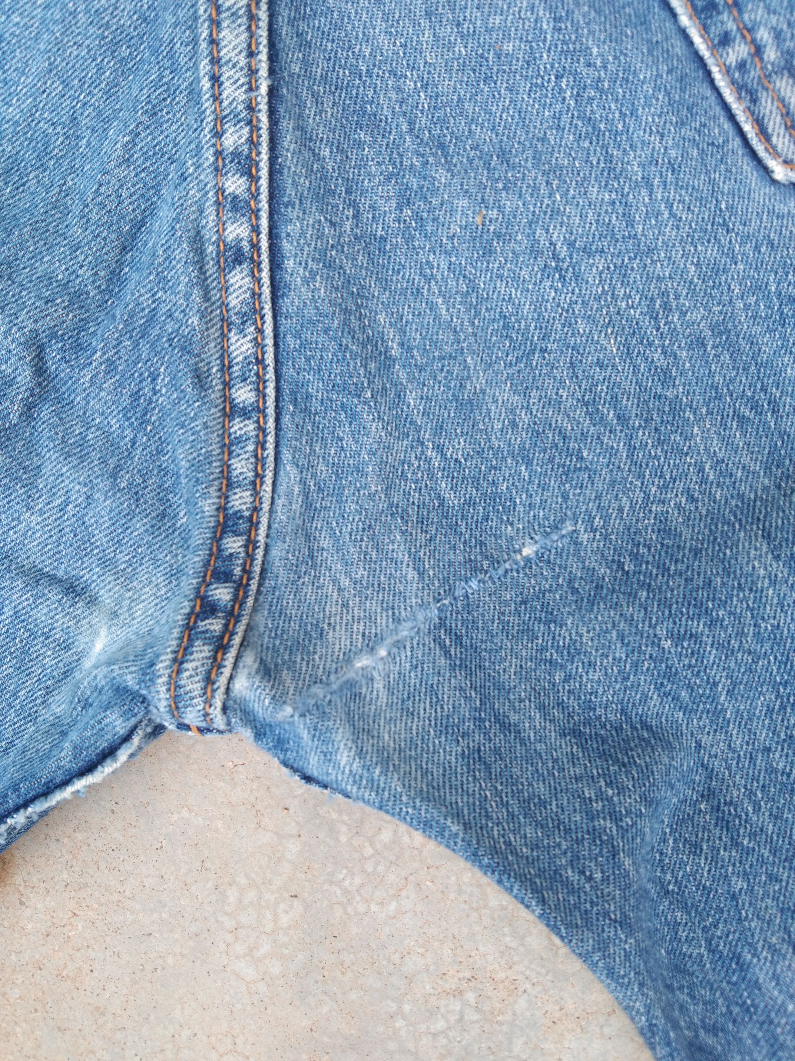 Levi's Vintage Levi's 501 Straight Leg Jeans 33x32 Size US 33 - 3 Thumbnail