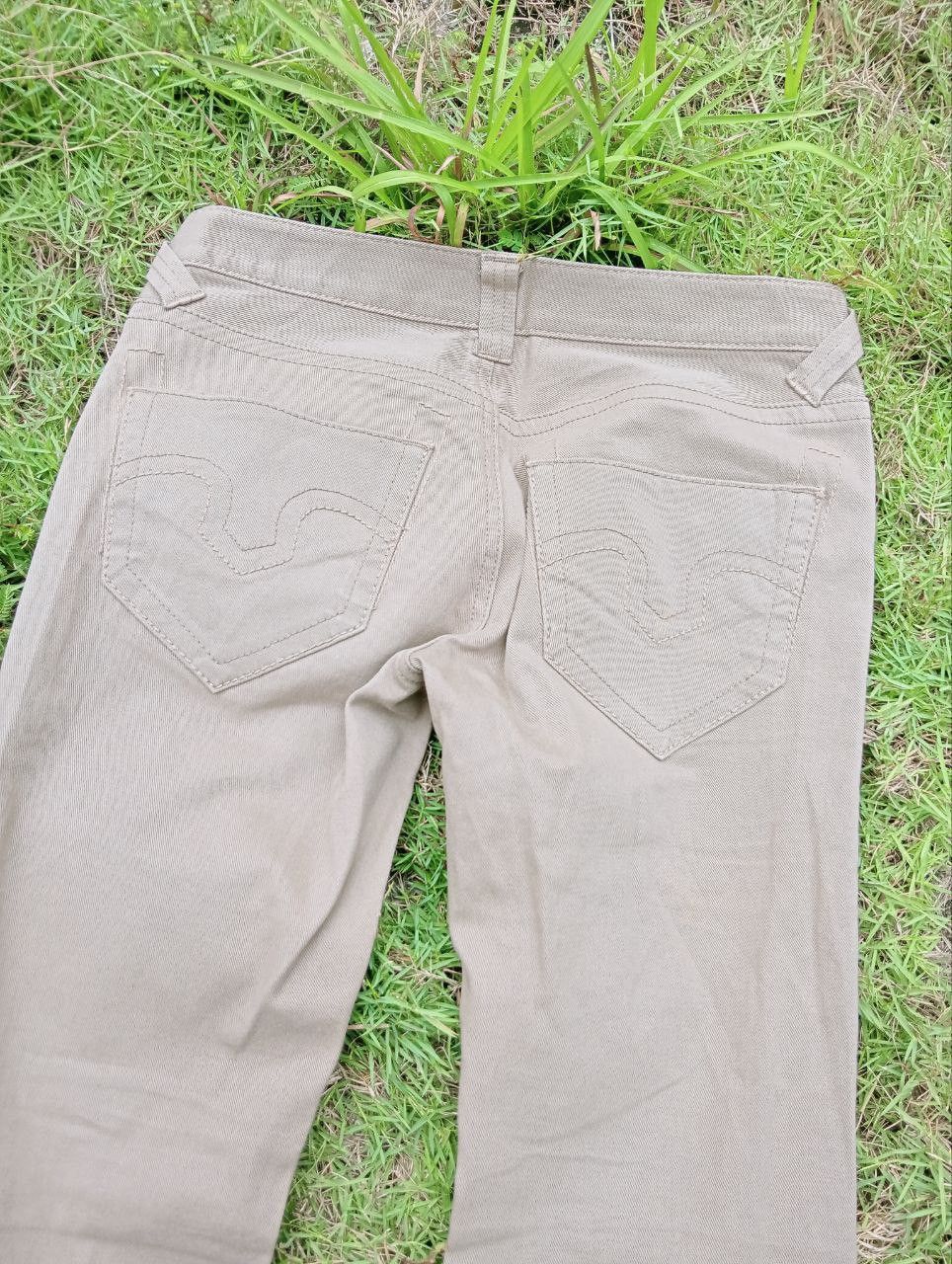 Tornado Mart TORNADO MART JAPAN GLITTER STRETCH FLARED PANTS Size 30" / US 8 / IT 44 - 10 Thumbnail