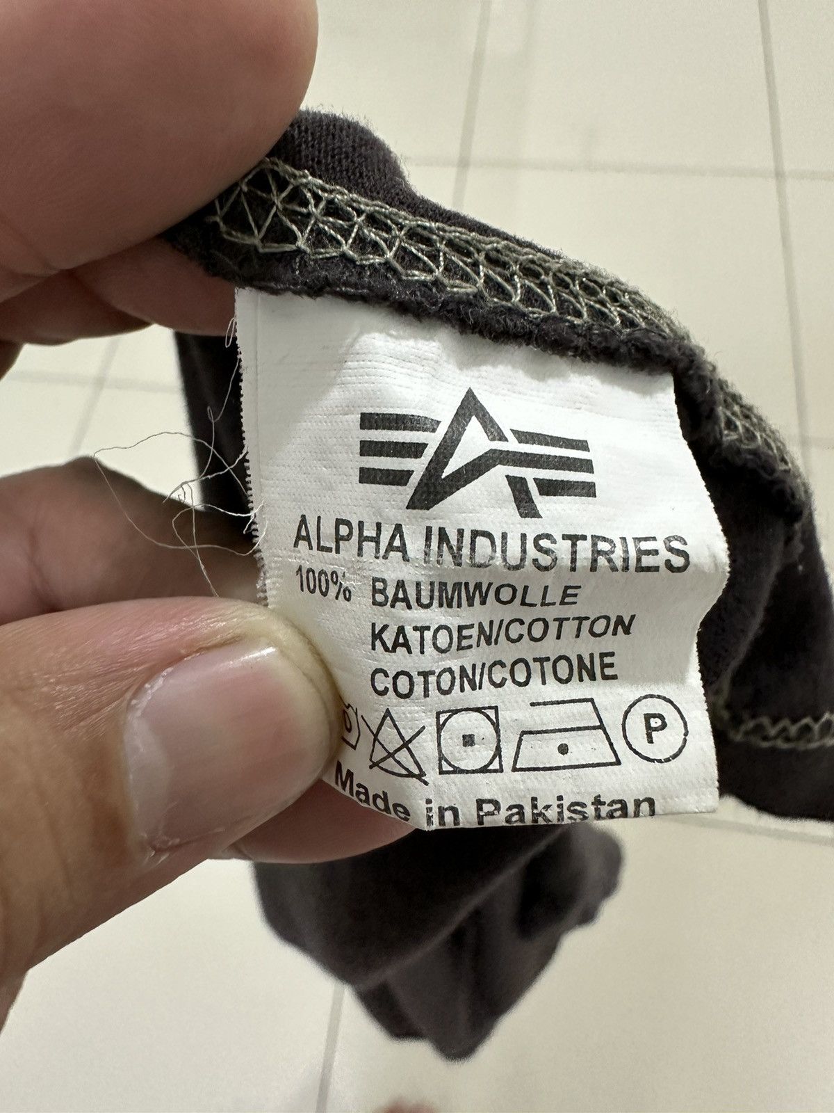 Alpha Industries Alpha Industries Shirt Breitling Embroidery Design Size US L / EU 52-54 / 3 - 6 Thumbnail