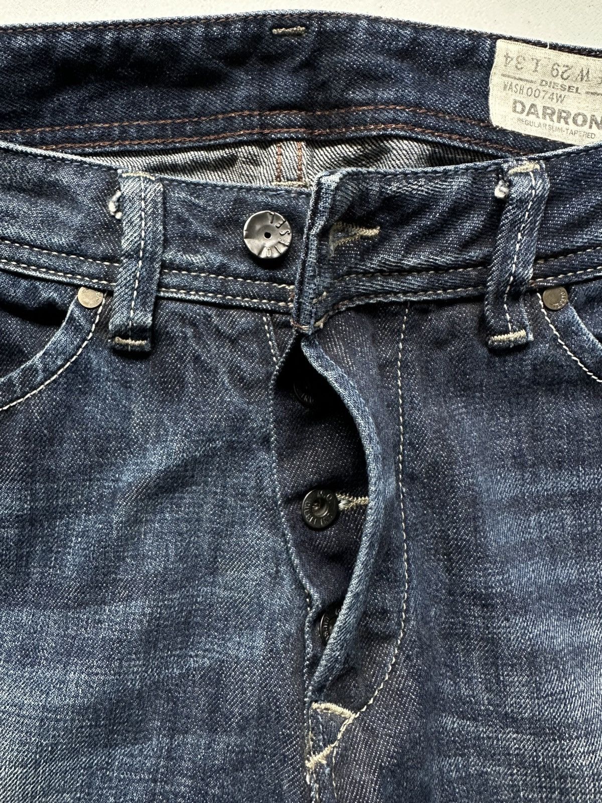 Diesel Diesel Darron Denim Jeans Avant Garde Size US 29 - 9 Thumbnail