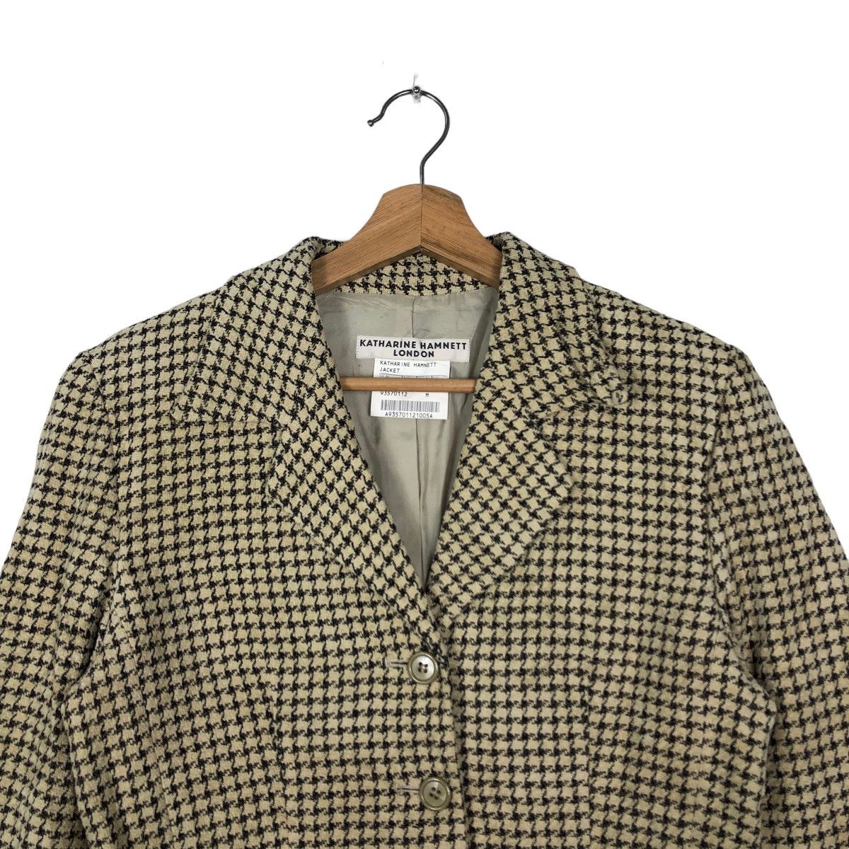 Japanese Brand 🔥90’s Double Breast Chore Jacket Tartan Design Size US M / EU 48-50 / 2 - 3 Thumbnail