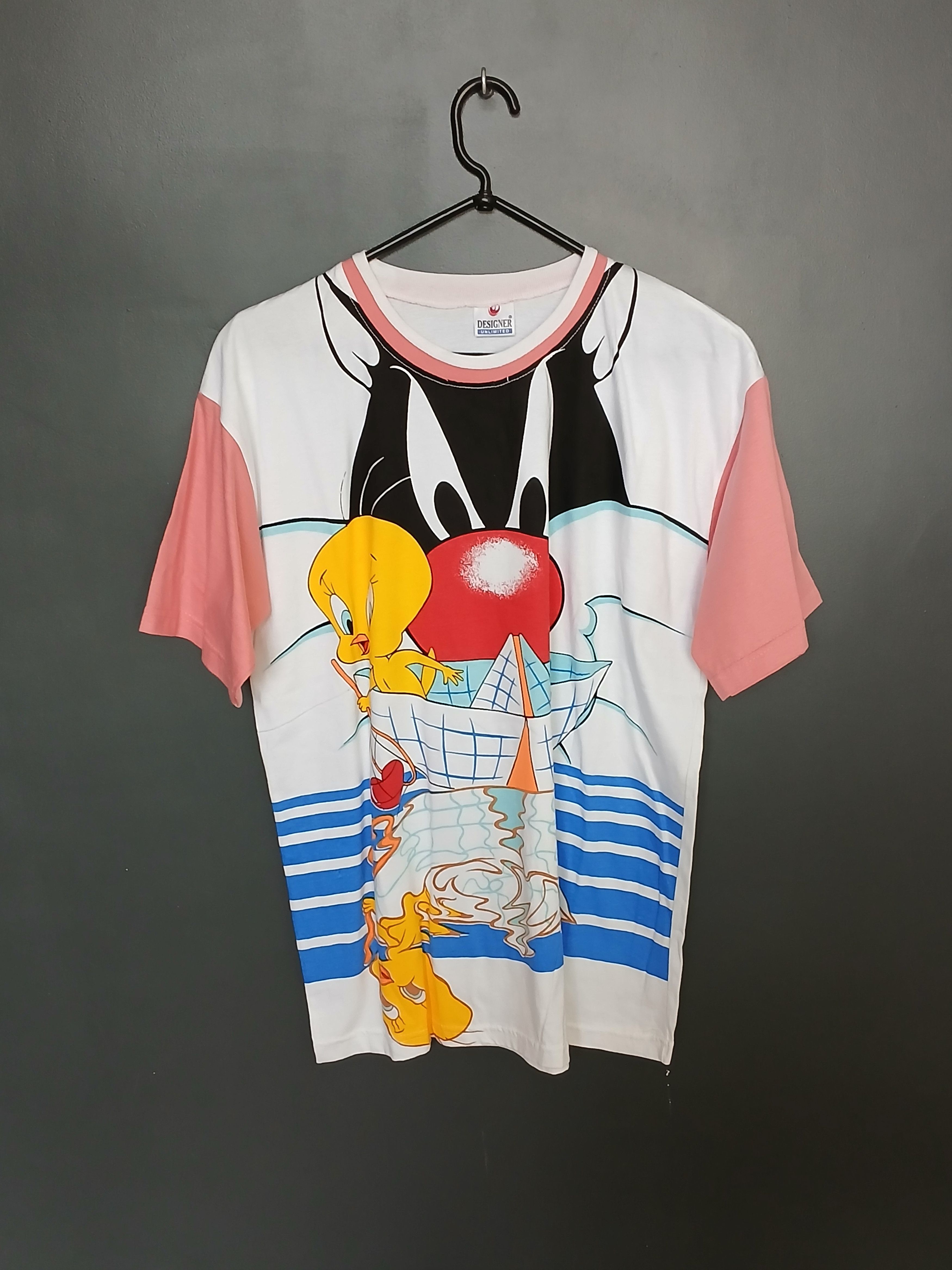 Cartoon Network × Vintage Tweety And Sylvester T-Shirt Size US M / EU 48-50 / 2 - 1 Thumbnail