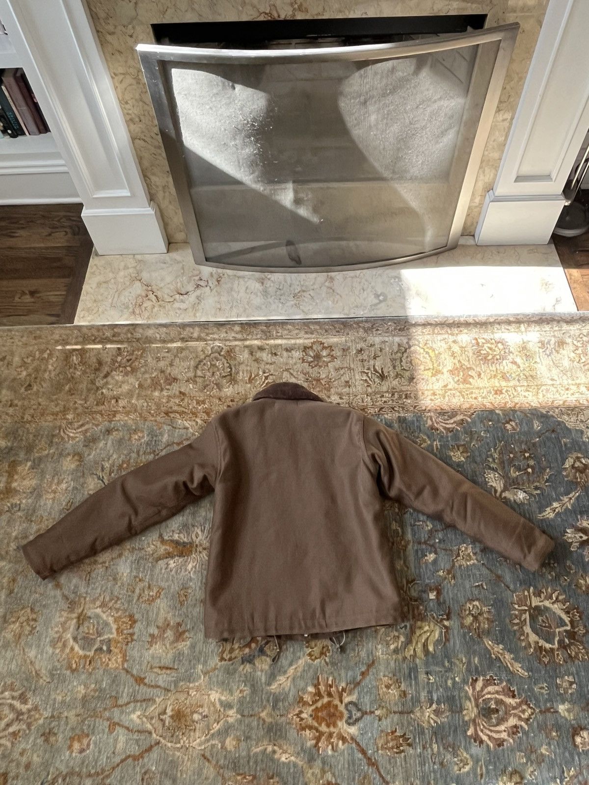 Freewheelers Freewheelers N-1 Deck Jacket (Red Khaki Beige) Size US M / EU 48-50 / 2 - 6 Thumbnail