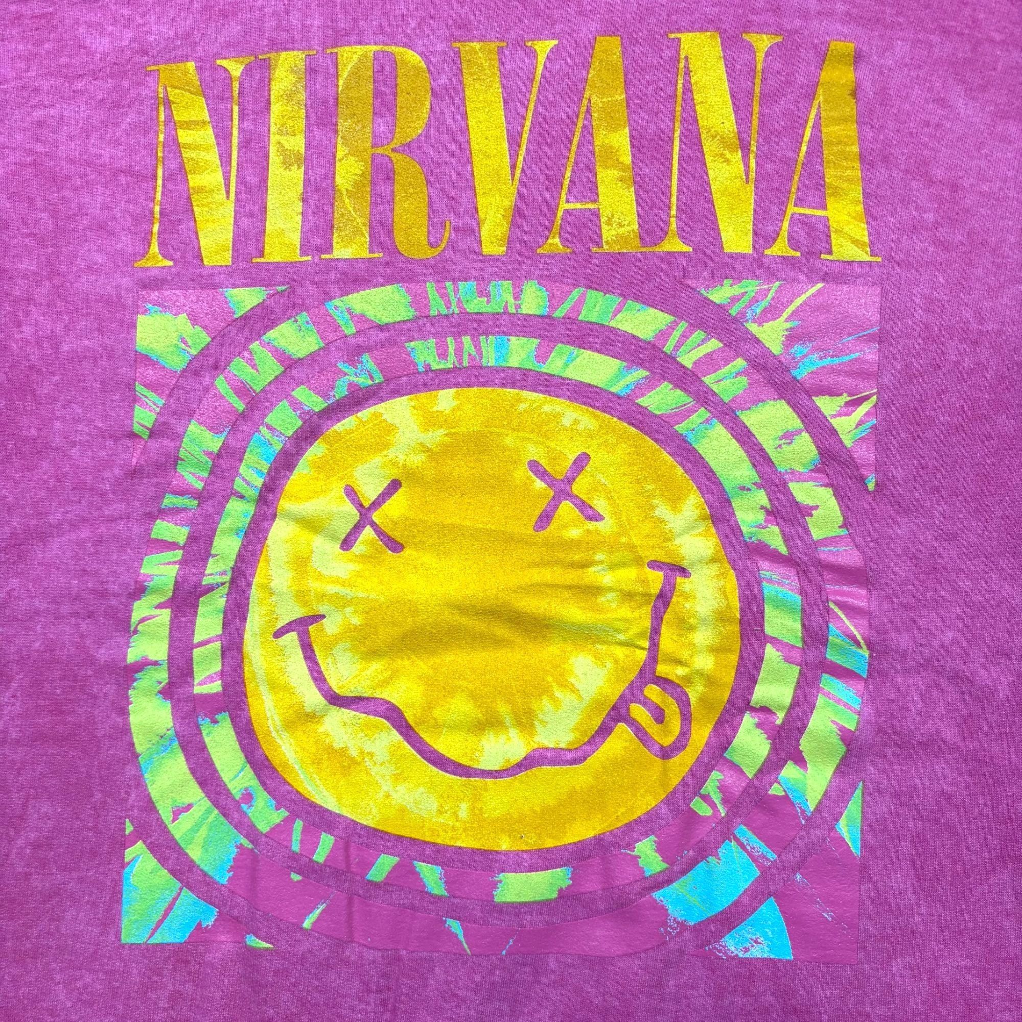 Nirvana Nirvana Nevermind Grunge Band Mineral Wash Crewneck XL Size US XL / EU 56 / 4 - 2 Thumbnail