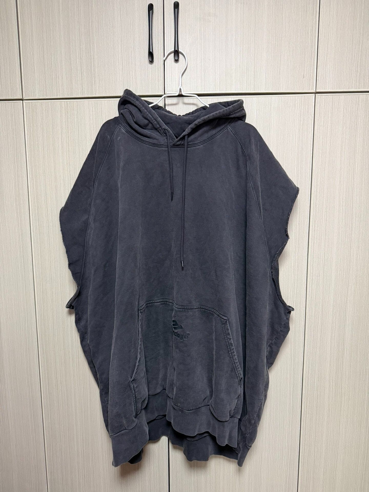 Balenciaga Balenciaga Washed Black Tank Top it_40 Women Size S / US 4 / IT 40 - 1 Thumbnail