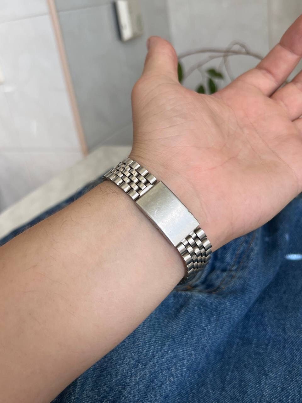 Japanese Brand × Vintage Vintage Japanese style futuristic Watch Bracelet Steel Size ONE SIZE - 9 Thumbnail