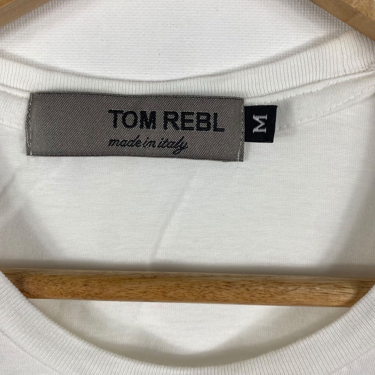 Tom Rebl TOM REBL Graphic Tee Shirt Medium Size Made In Italy Size M / US 6-8 / IT 42-44 - 5 Thumbnail
