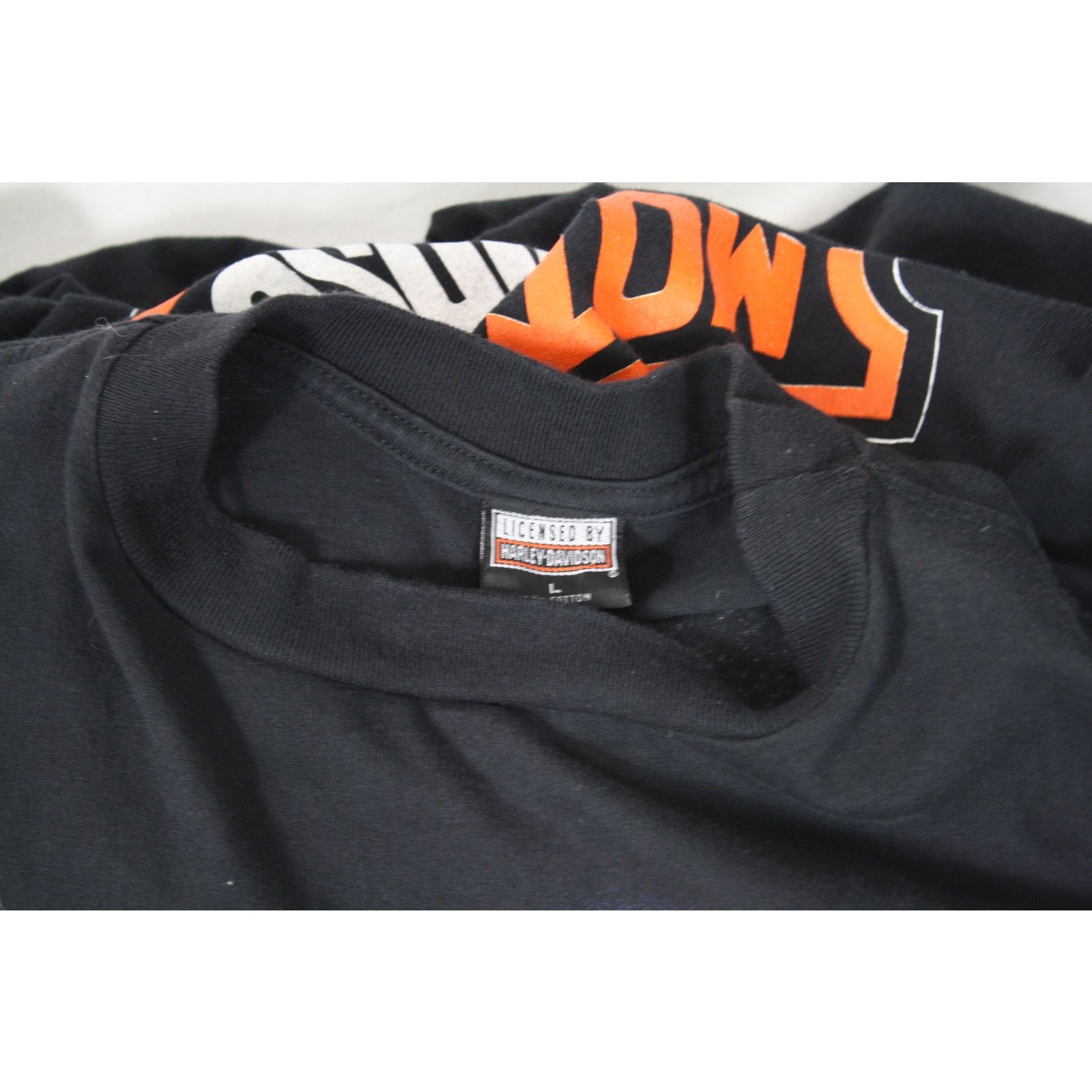 Harley Davidson × Vintage Vintage 90s Harley-Davidson Bald Eagle Sunset Shirt Made USA Size US L / EU 52-54 / 3 - 7 Thumbnail