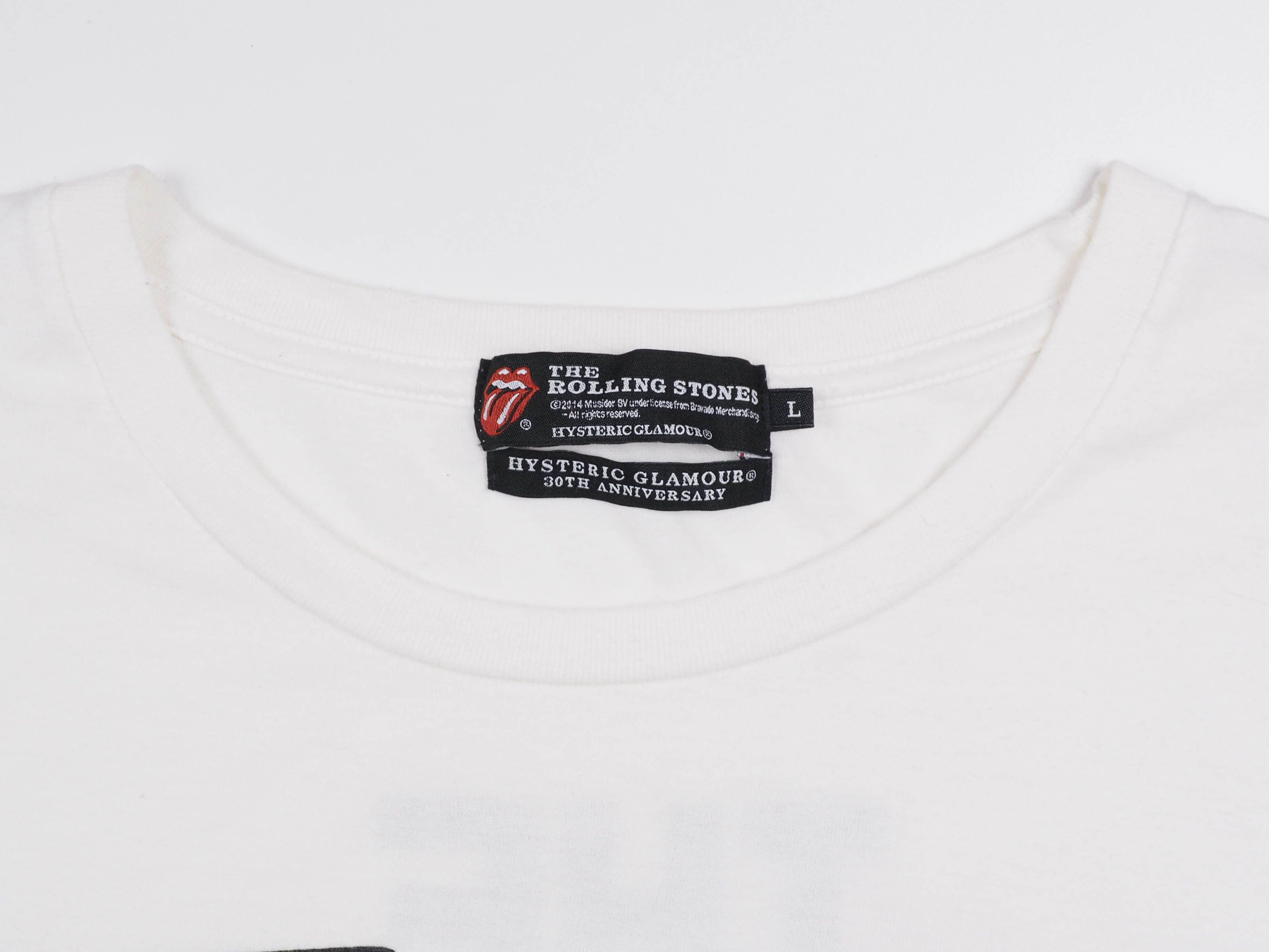 Hysteric Glamour Hysteric glamour x the Rolling Stones tee Size US L / EU 52-54 / 3 - 7 Thumbnail