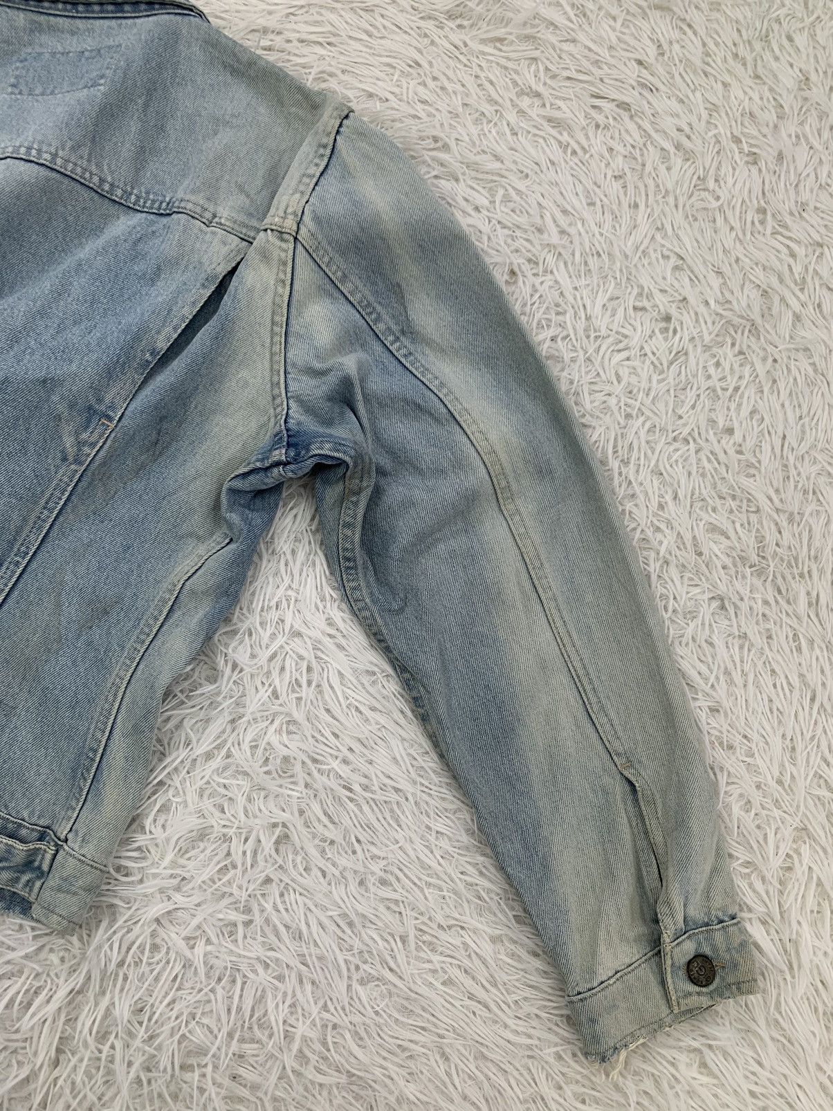 Romeo Gigli × Vintage Vintage Romeo Gigli Denim Jacket Made in Italy Size US S / EU 44-46 / 1 - 13 Thumbnail