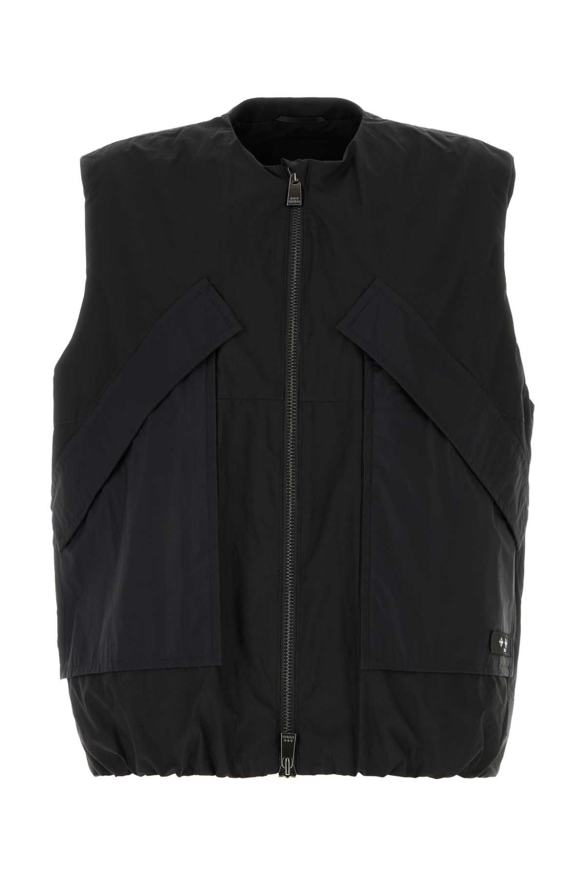 TATRAS Black Cotton Blend Vest Size US XXL / EU 58 / 5 - 1 Thumbnail