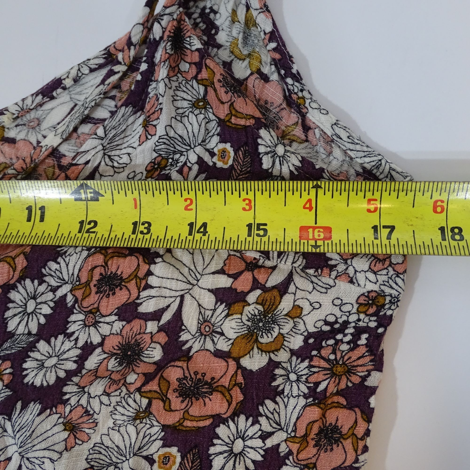 Other Floral Button Up Mini Dress Sundress Purple Women Size S Size S / US 4 / IT 40 - 6 Thumbnail