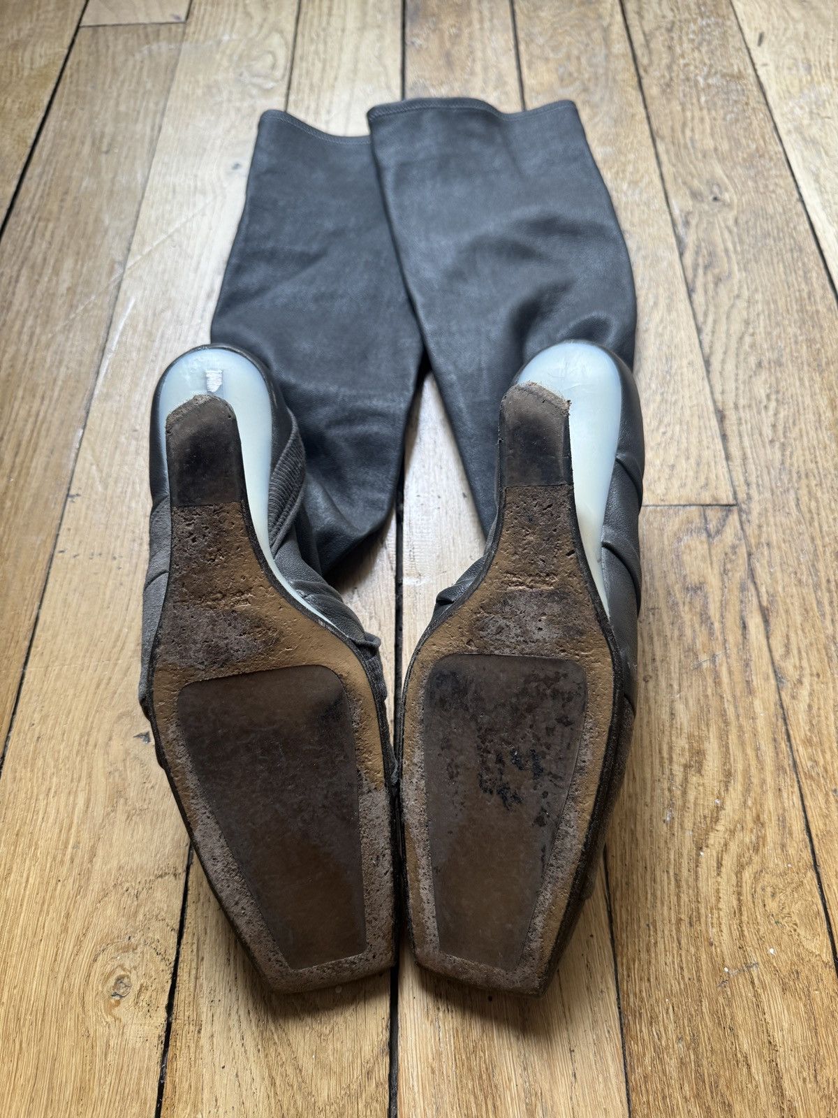 Rick Owens RICK OWENS FALL / WINTER 2018 CANTILEVERED BOOTS Size US 7 / IT 37 - 4 Thumbnail