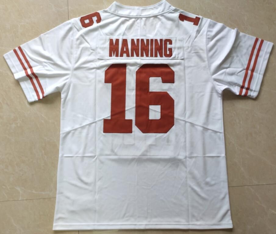 Other Texas Longhorns #16 Arch Manning Jersey White Size US XXL / EU 58 / 5 - 1 Thumbnail