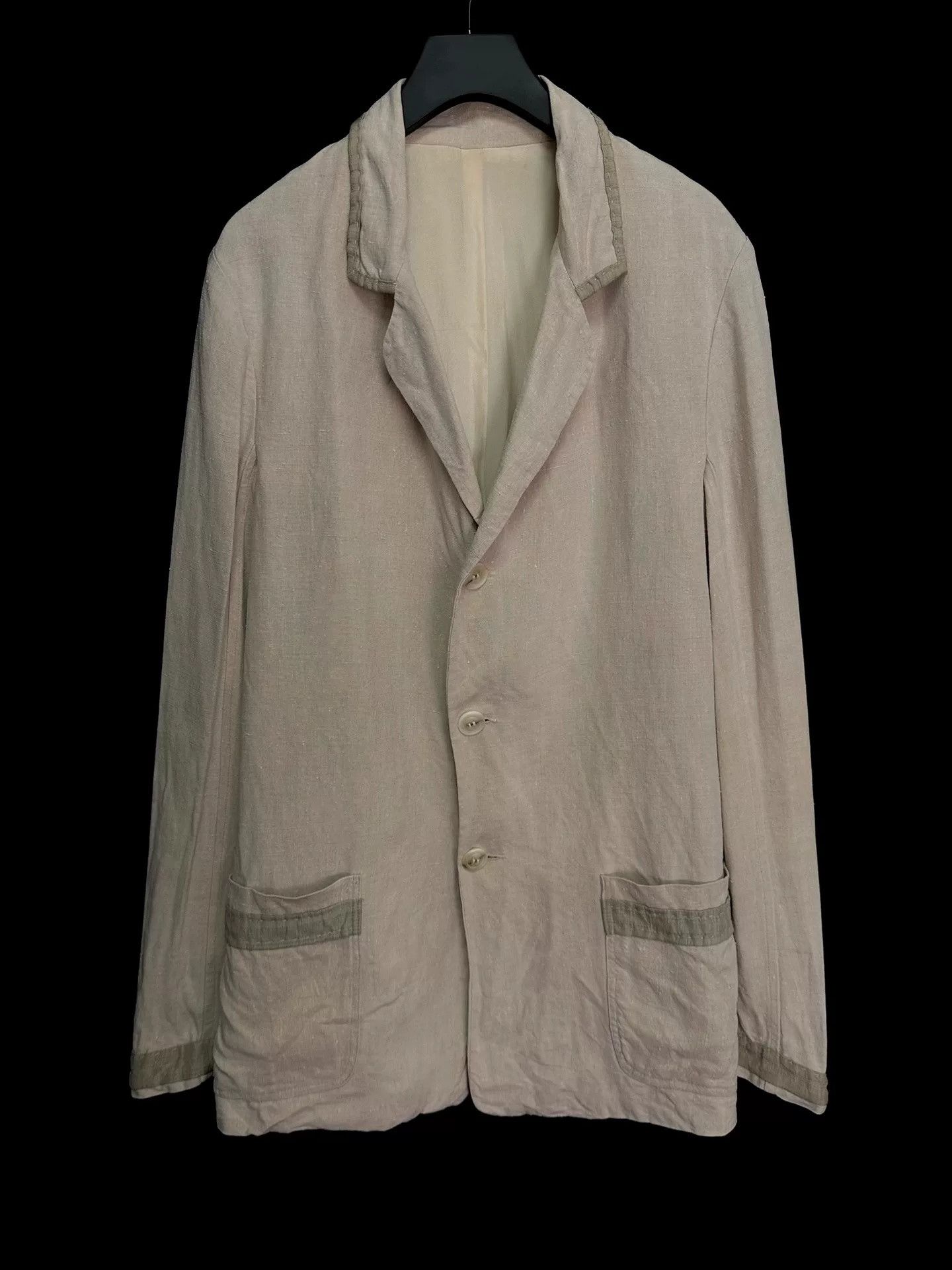 casey vidalenc シルクジャケット Casey Vidalenc Vintage Linen Silk Coat