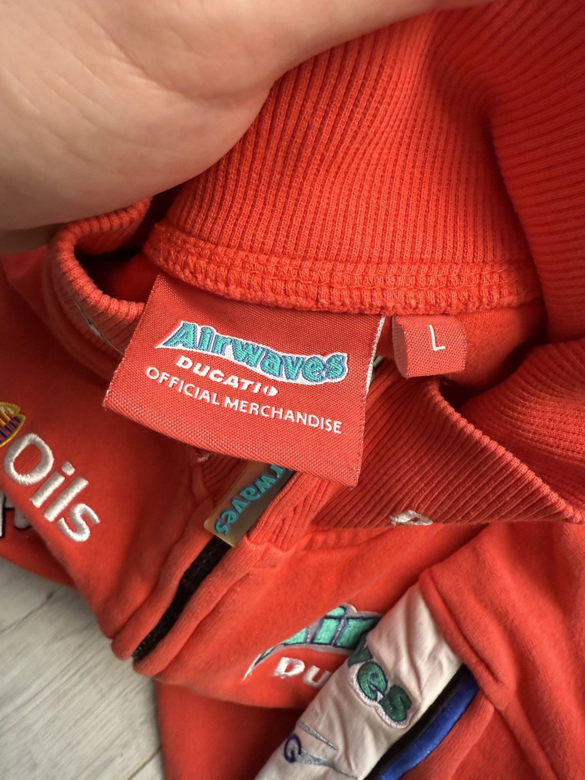 Ducati × Vintage Vintage Ducati Airwaves racing jacket dread Size US L / EU 52-54 / 3 - 4 Thumbnail