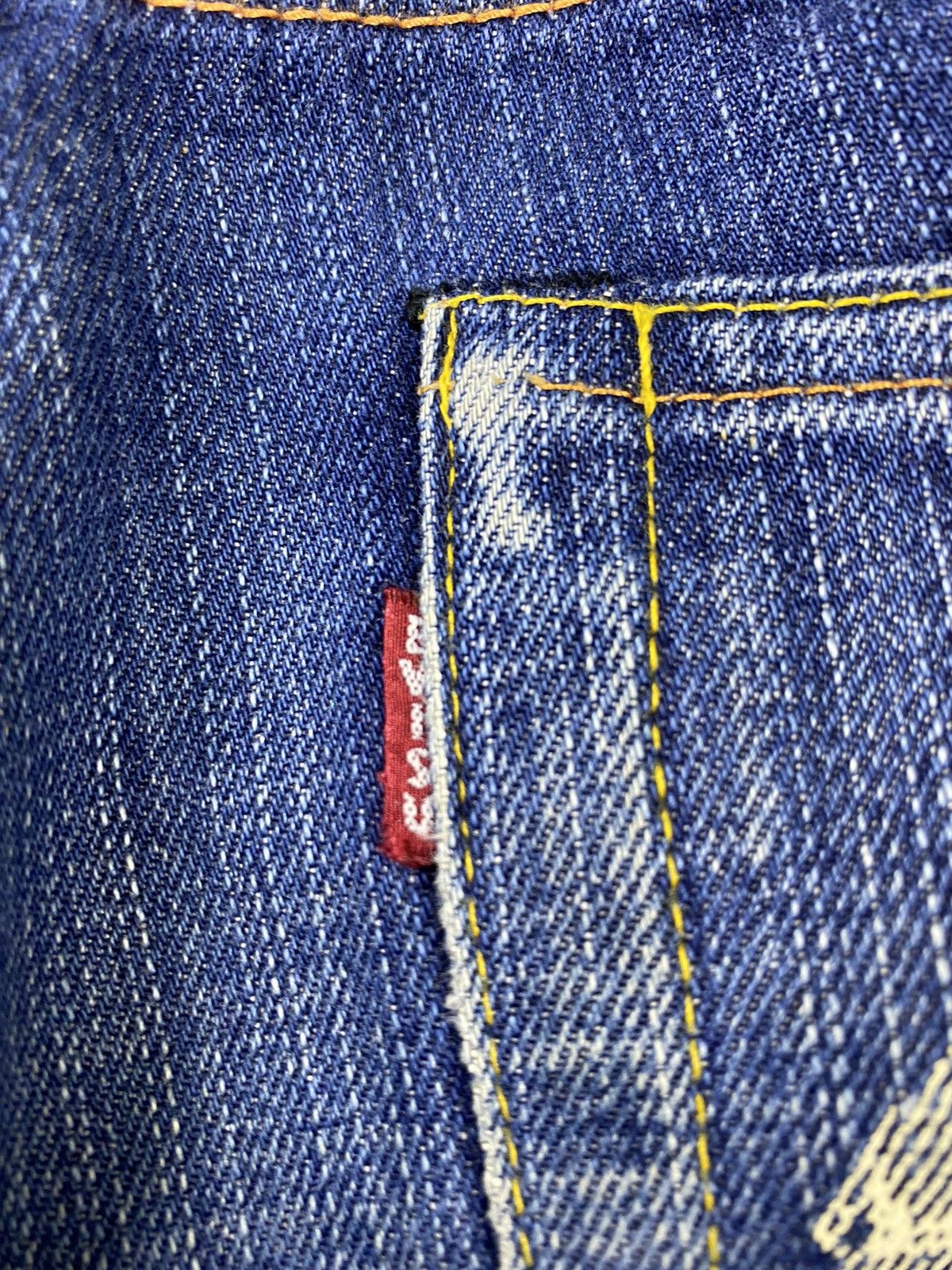 Evisu EVISU No.3 by Yamane Leather Patch Iconic Seagull Denim Size US 34 / EU 50 - 14 Thumbnail