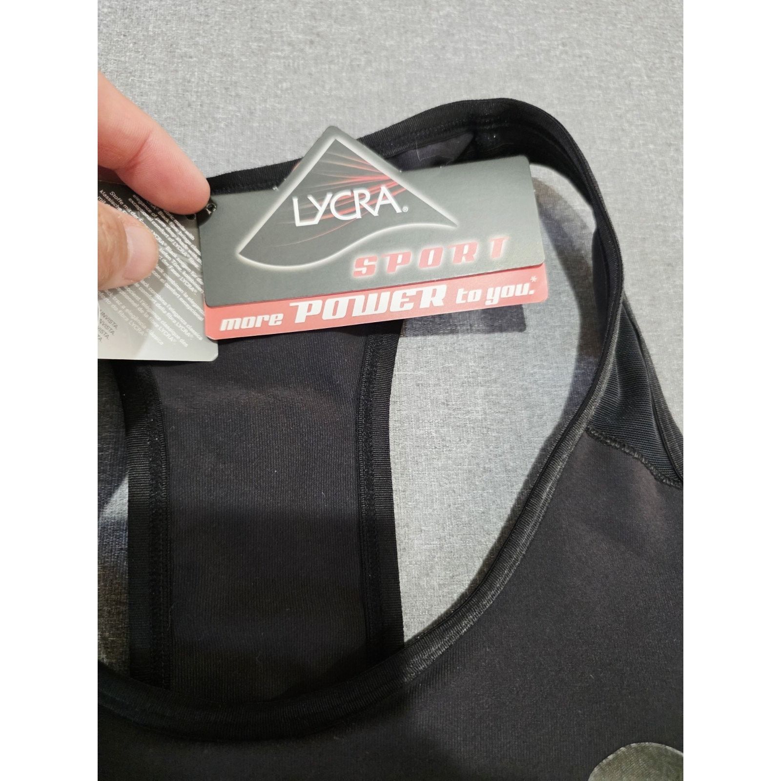 Oakley Oakley NWT Top Womens Lg Black Power Scoop Neck Racerback Size M / US 6-8 / IT 42-44 - 4 Thumbnail
