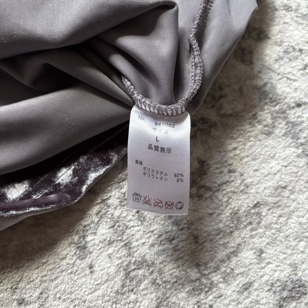 Roen Roen x Semantic Design Velour Heart Long Sleeve T-Shirt Size US M / EU 48-50 / 2 - 8 Thumbnail