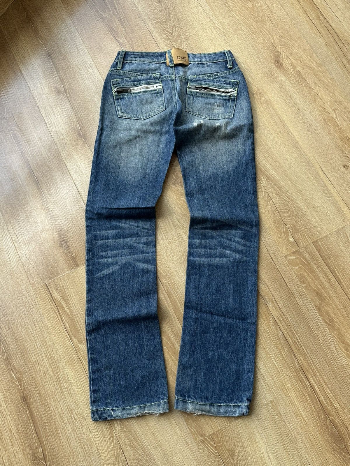 Dolce & Gabbana Y2K Dolce & Gabbana Vintage Distressed Skinny Jeans Size 27" / US 4 / IT 40 - 1 Thumbnail