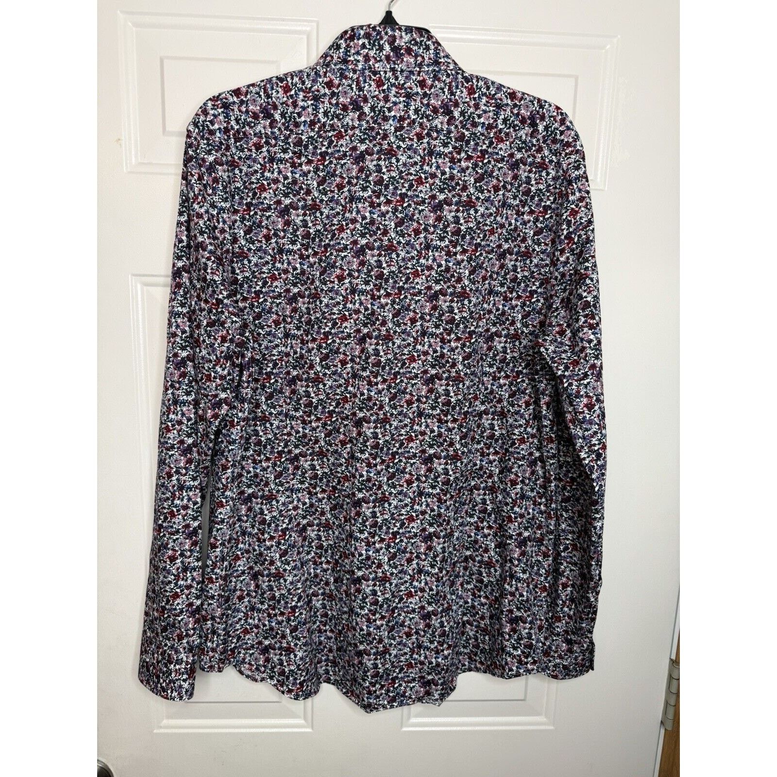 Express Express Button Down Shirt Men’s Large Rosario Floral Print Size US L / EU 52-54 / 3 - 10 Thumbnail