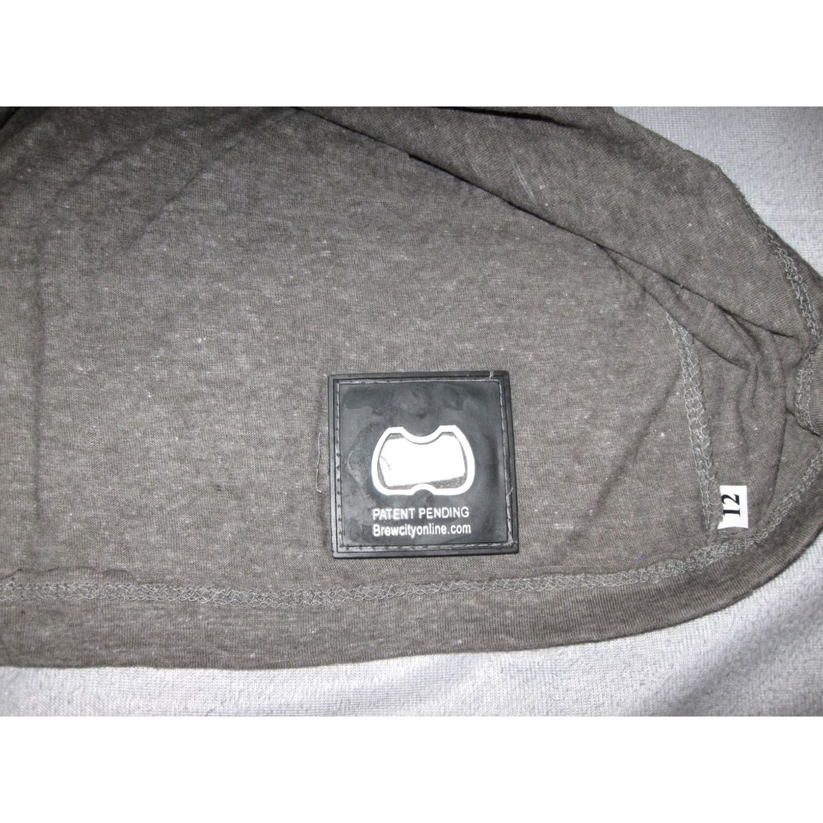 Apple Brew City Shirt Mens L Gray BEST DAMN Apple Ale Pop Top Bottle Opener Men Beer Size US L / EU 52-54 / 3 - 4 Thumbnail