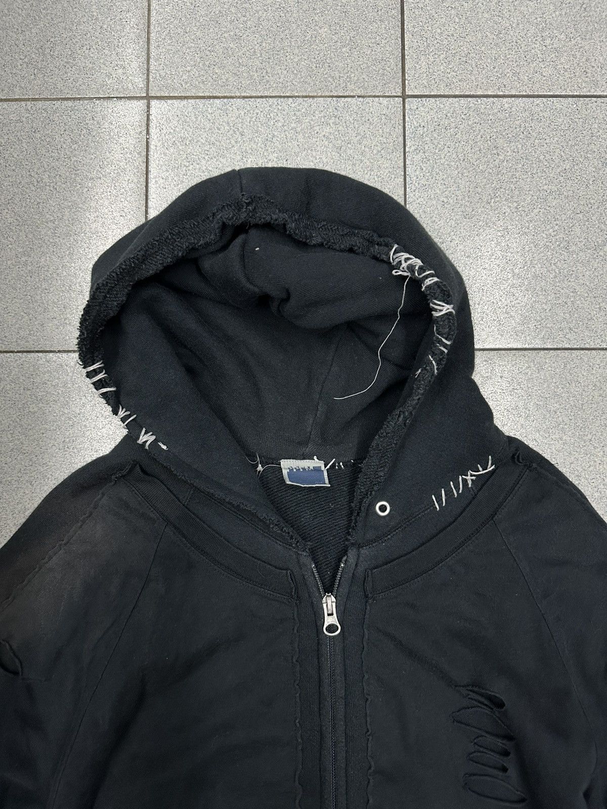 PPFM VTG Reconstruct PPFM Distress Punk Balenciaga Hoodies Size US L / EU 52-54 / 3 - 6 Thumbnail