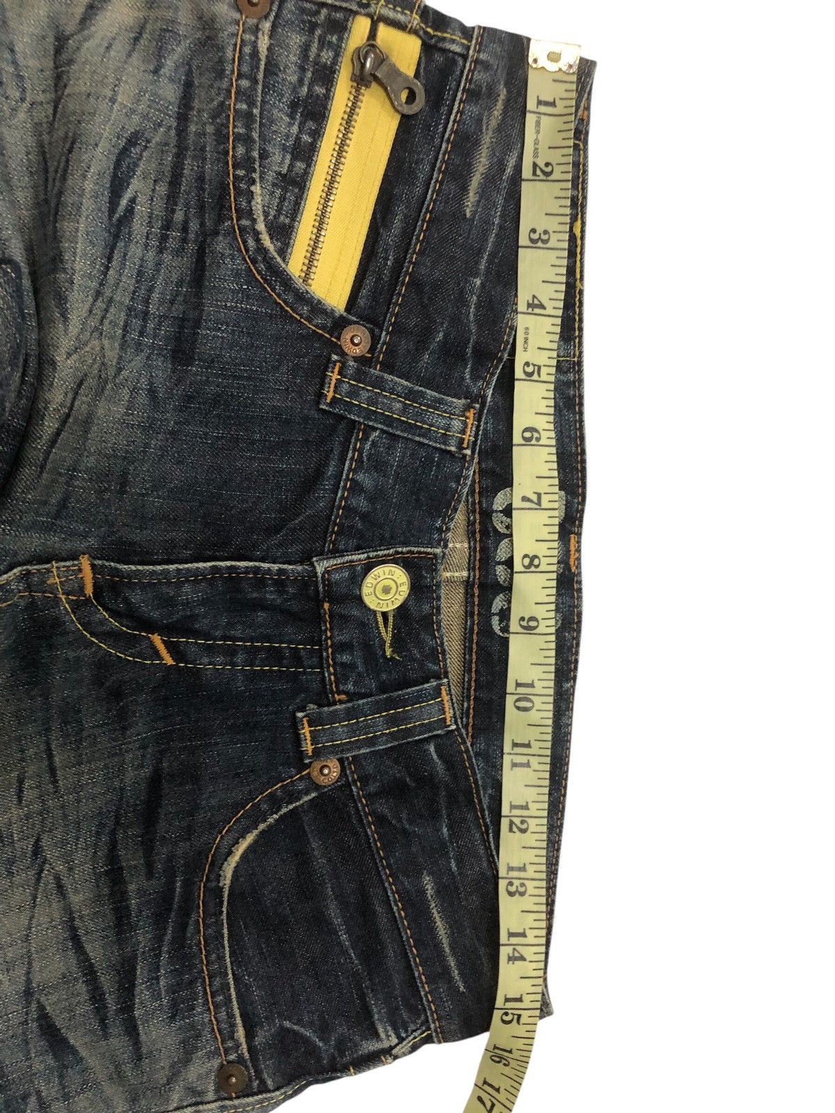 If Six Was Nine × Japanese Brand If Six Was Nine Style - Flare Edwin Rusty wash w31 Size US 31 - 13 Thumbnail