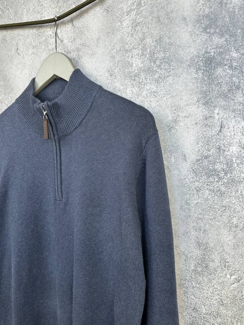 Other Schoffel 1/4 Zip Sweater Pullover Merino/Cotton Jumper Size US M / EU 48-50 / 2 - 5 Thumbnail
