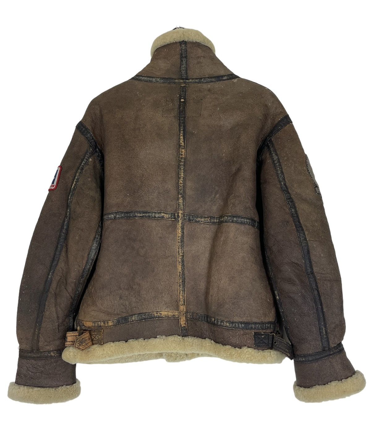 Flight Club TYPE AITOZ CORP FLIGHT GARMENT LEATHER JACKET Size US M / EU 48-50 / 2 - 6 Thumbnail