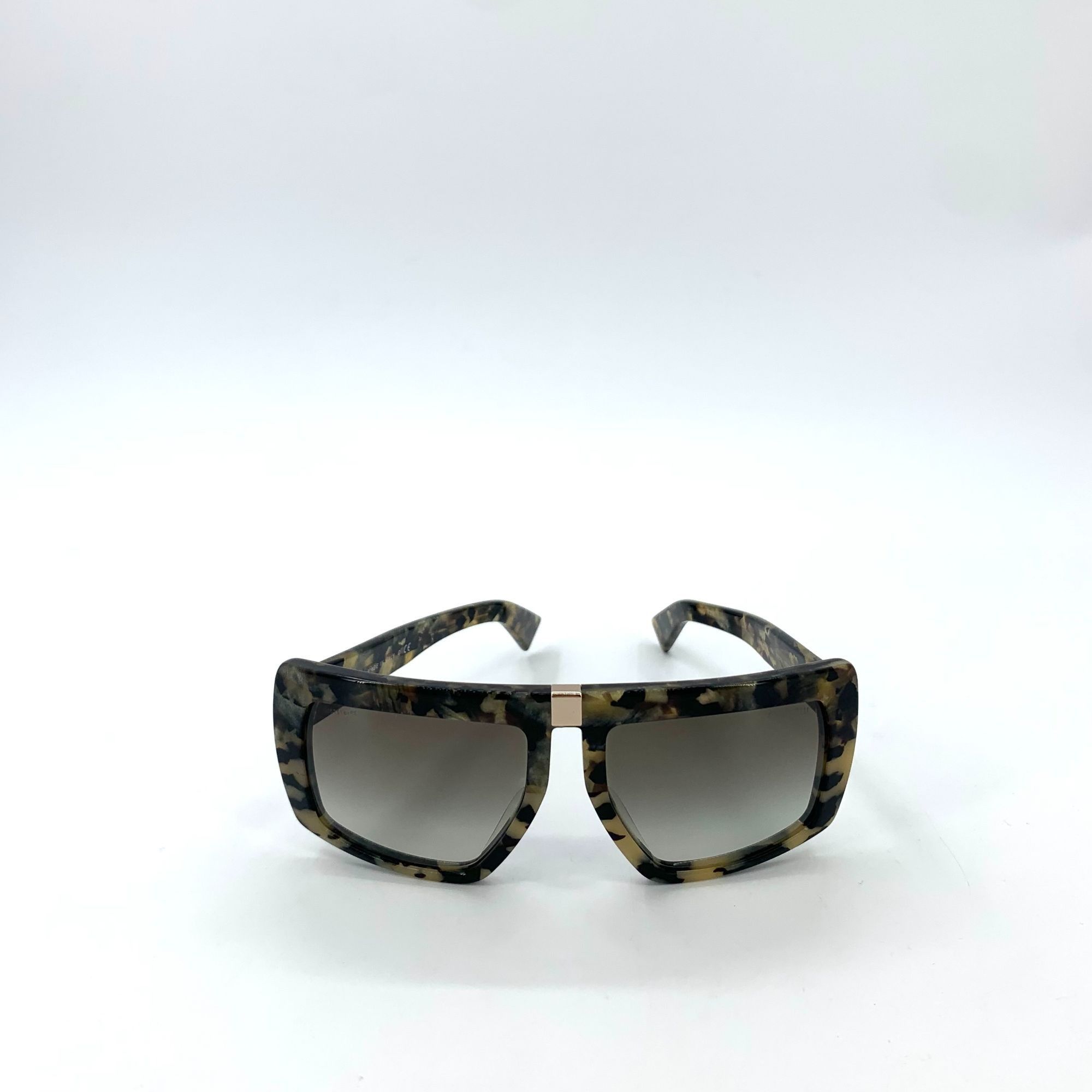 Miu Miu Womens Oversized Square Tortoiseshell Sunglasses Wit