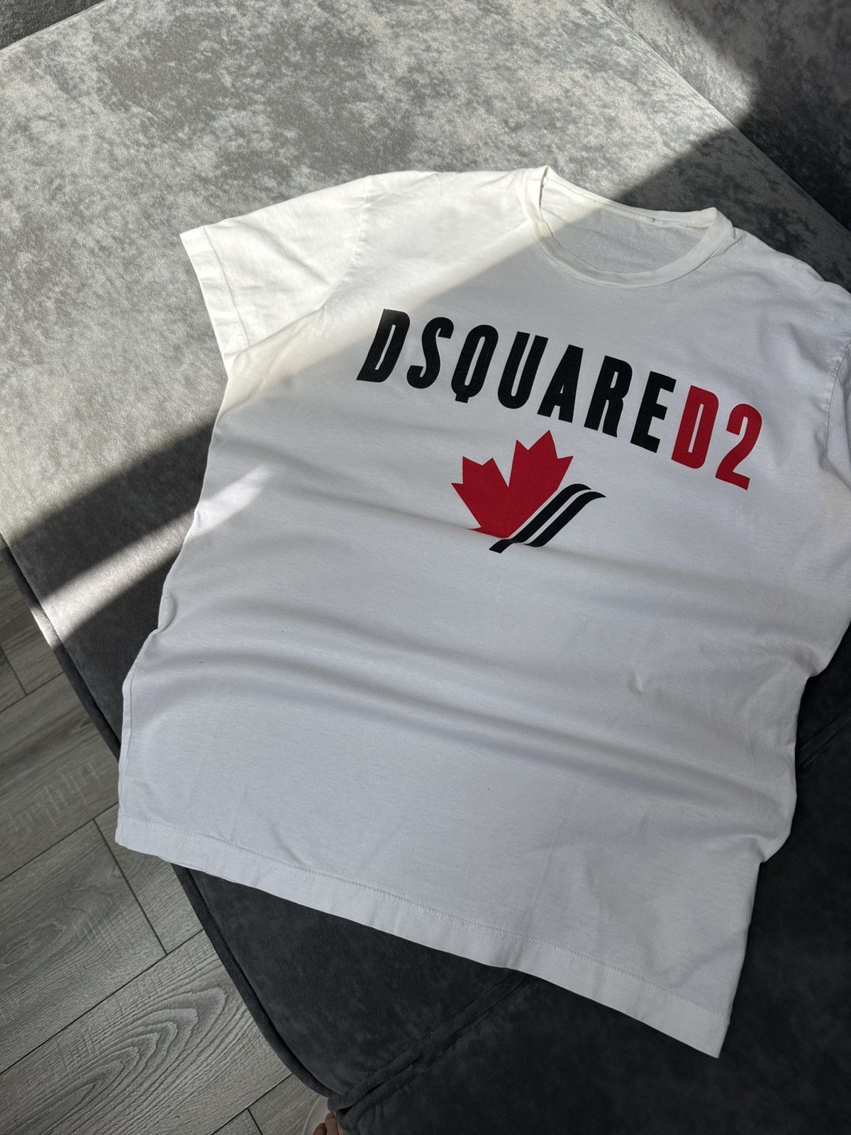 Dsquared2 Dsquared2 Big Logo Tee White Size US M / EU 48-50 / 2 - 3 Thumbnail
