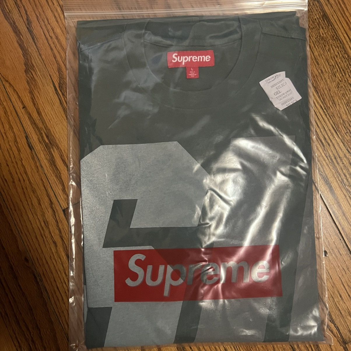 Supreme Supreme Reflective Longsleeve L/S Top Green Size: Large Size US L / EU 52-54 / 3 - 3 Thumbnail