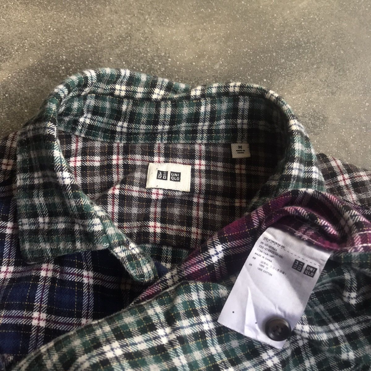 Japanese Brand × Uniqlo Uniqlo Patchwork Shirt Size US M / EU 48-50 / 2 - 10 Thumbnail