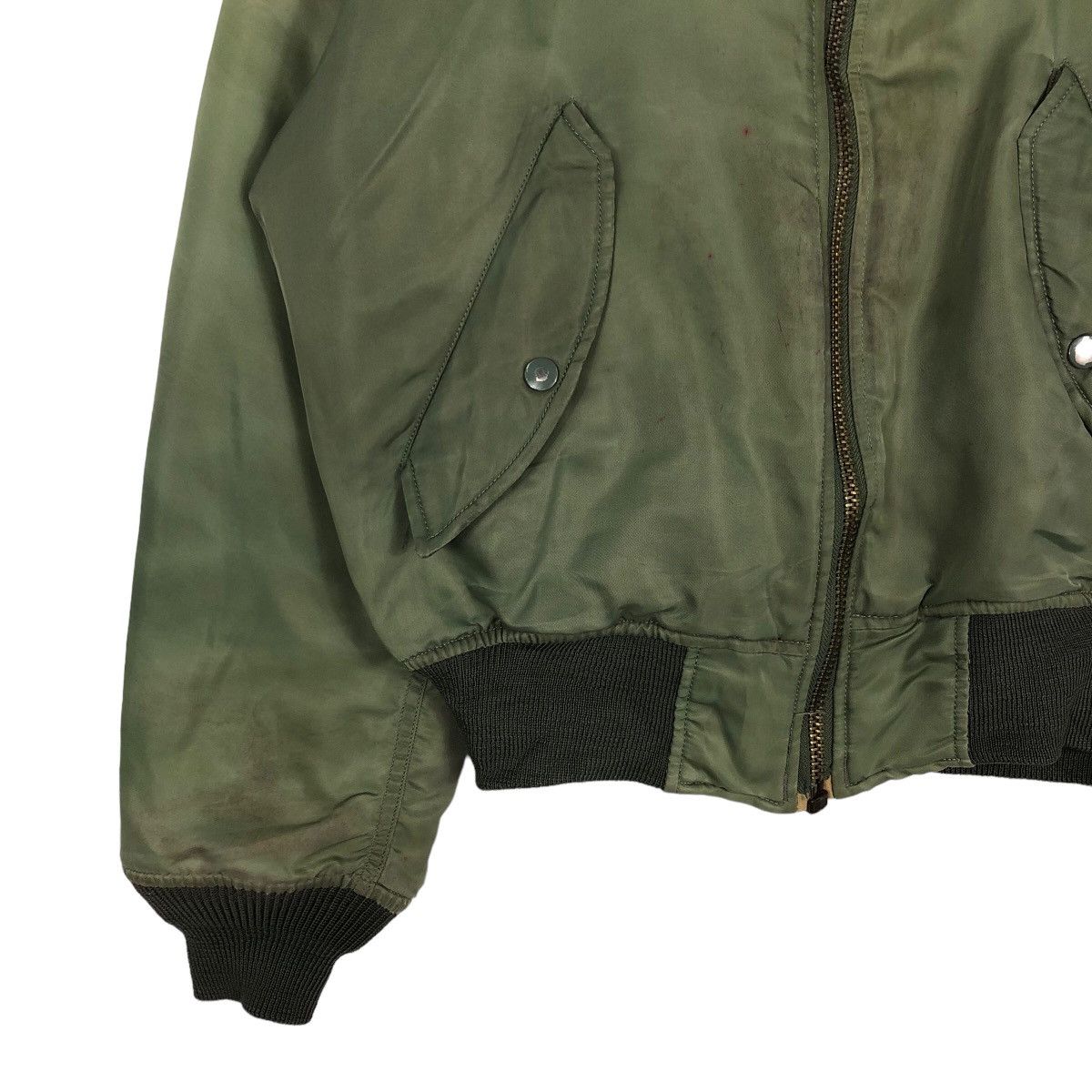 Vintage 🔥Riot Riot Vintage Reversible Bomber Ma-1 Jacket Wastop Size US M / EU 48-50 / 2 - 4 Thumbnail