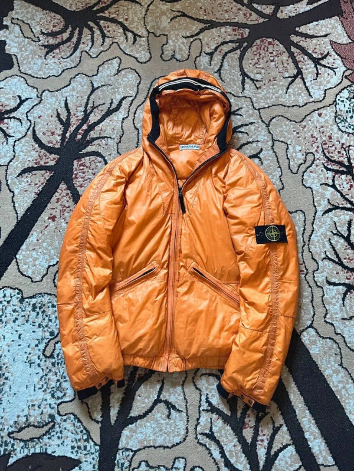 image of Stone Island Goose Down in Orange, Men's (Size Medium)