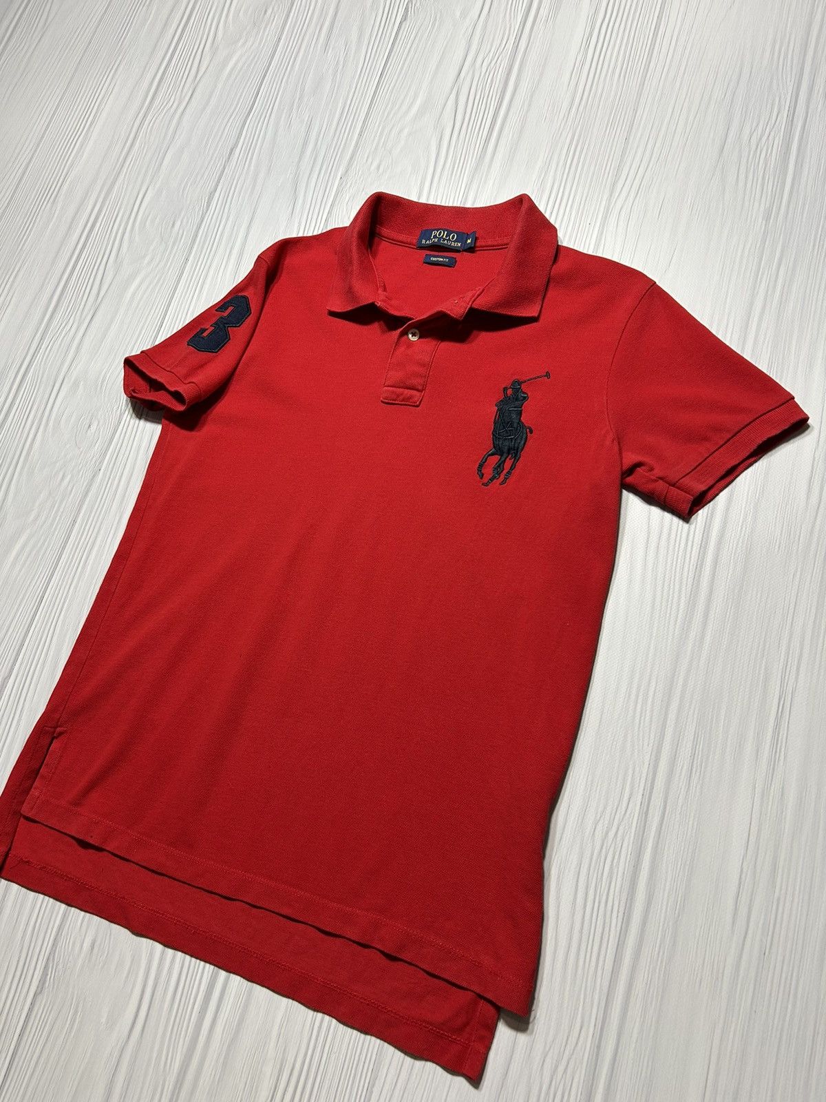 Polo Ralph Lauren Polo Ralph Lauren Big Pony 3 Team Polo Size US M / EU 48-50 / 2 - 2 Thumbnail