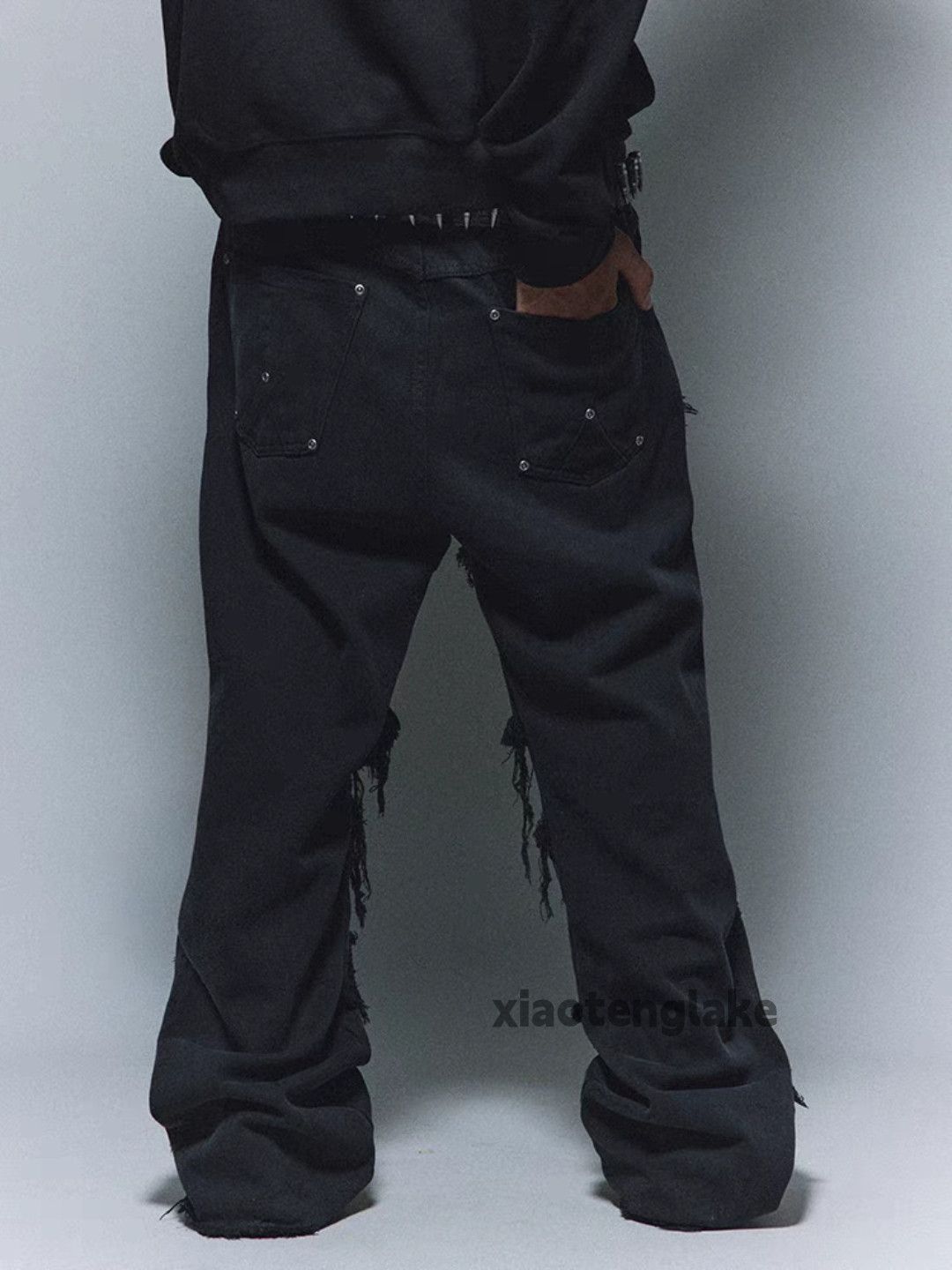 Jean × Vintage utility skate hiphop loose baggy punk grunge jeans Size US 36 / EU 52 - 6 Thumbnail
