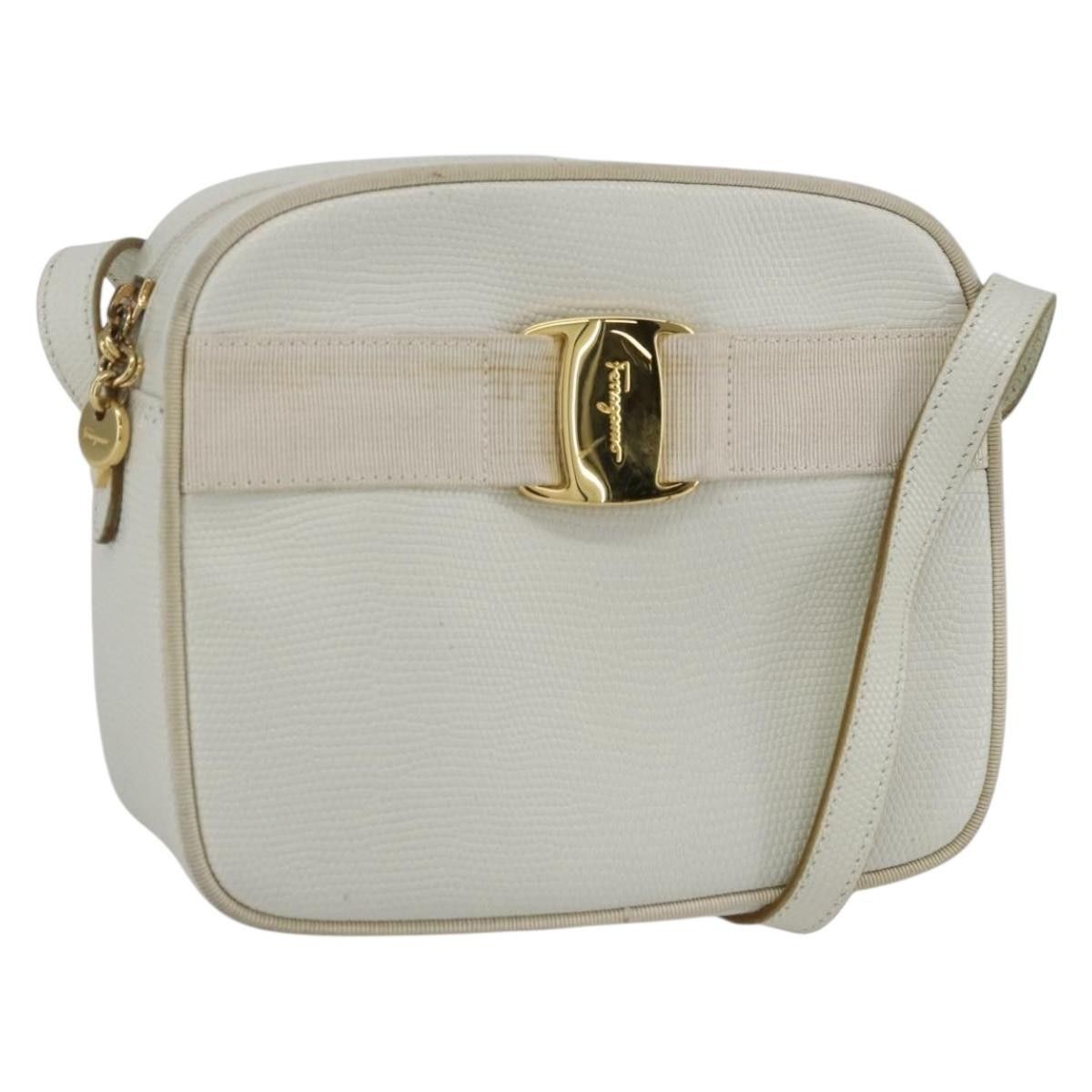 Salvatore Ferragamo Salvatore Ferragamo Vala Shoulder Bag Leather Size ONE SIZE - 1 Thumbnail