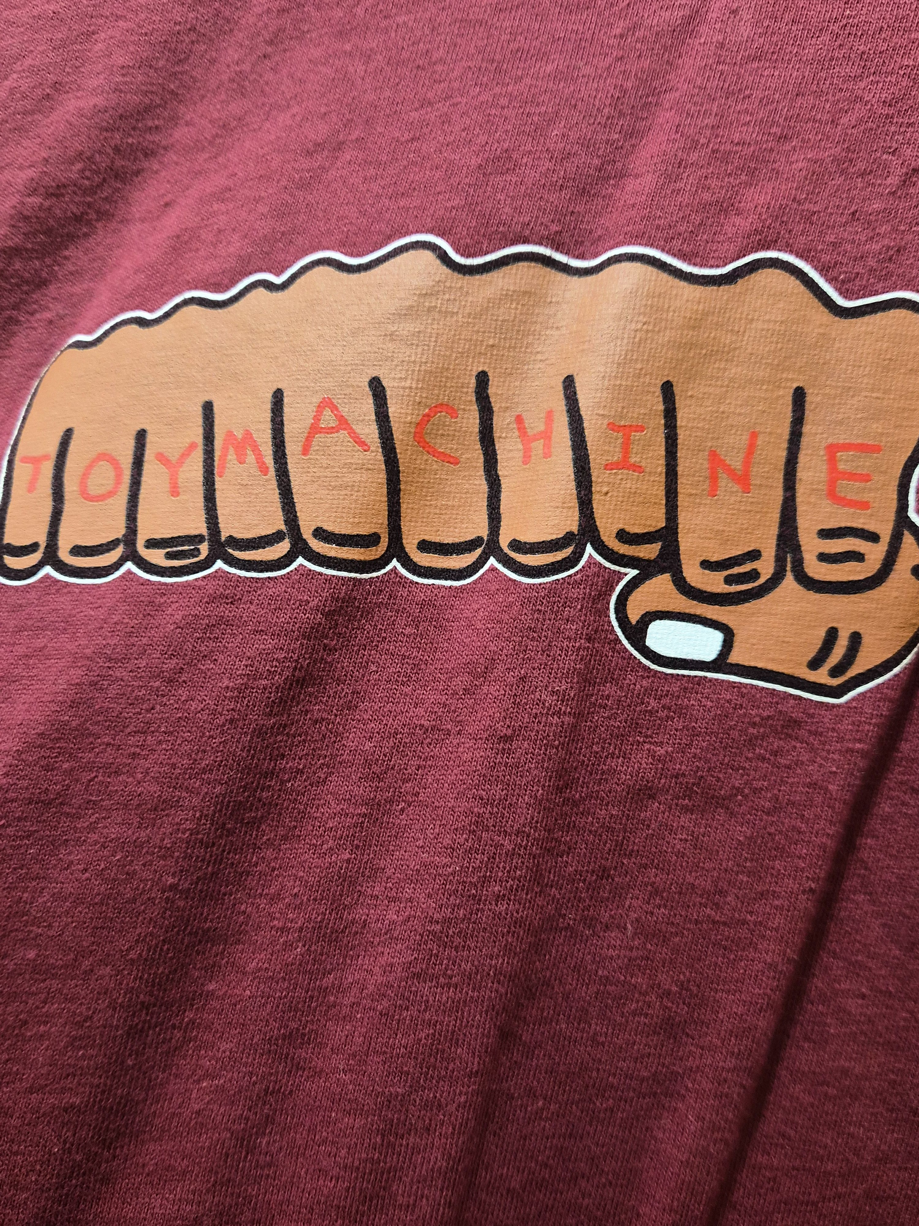 Supreme × Toy Machine Supreme x Toy Machine Fist Tee Size US M / EU 48-50 / 2 - 2 Thumbnail